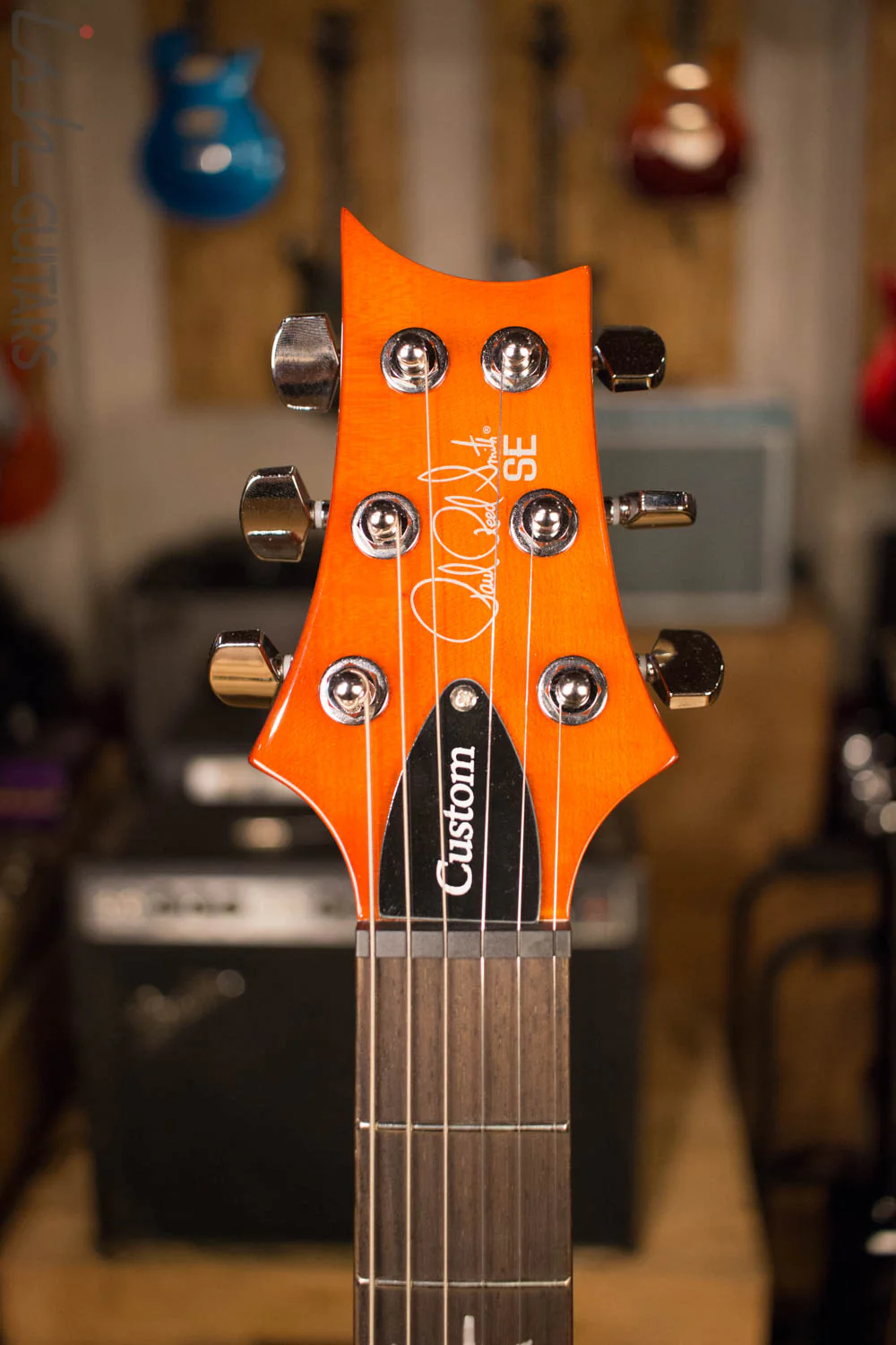 Paul Reed Smith PRS SE Custom 22 Semi-Hollow Vintage Sunburst - Image 5