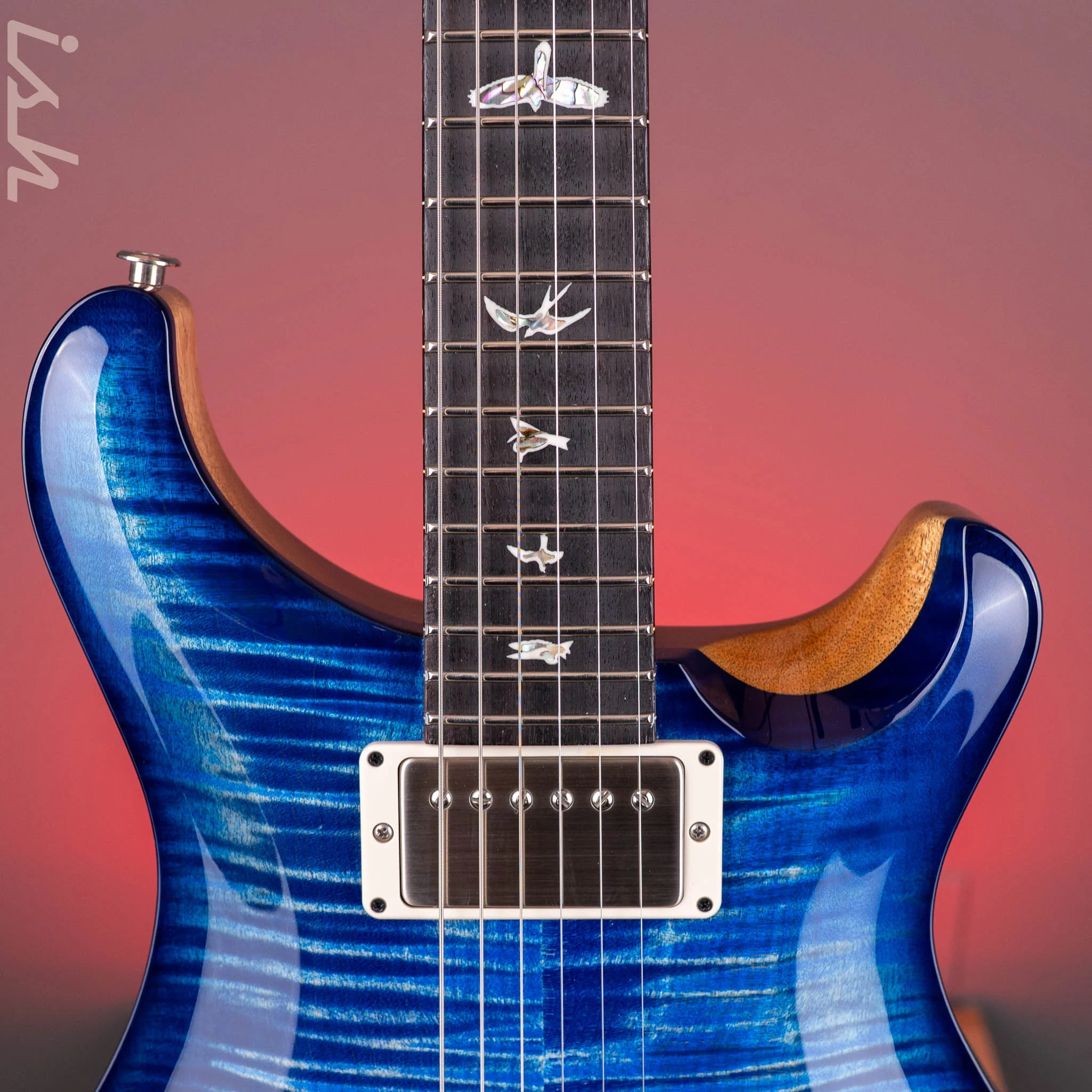 PRS DGT Birds Custom Finish Blue Demo - Image 6
