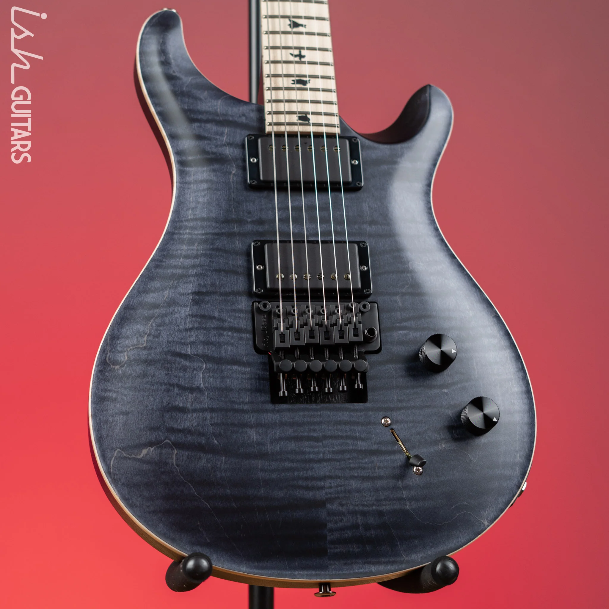 PRS Dustie Waring Signature CE 24 Floyd Gray Black Satin Nitro