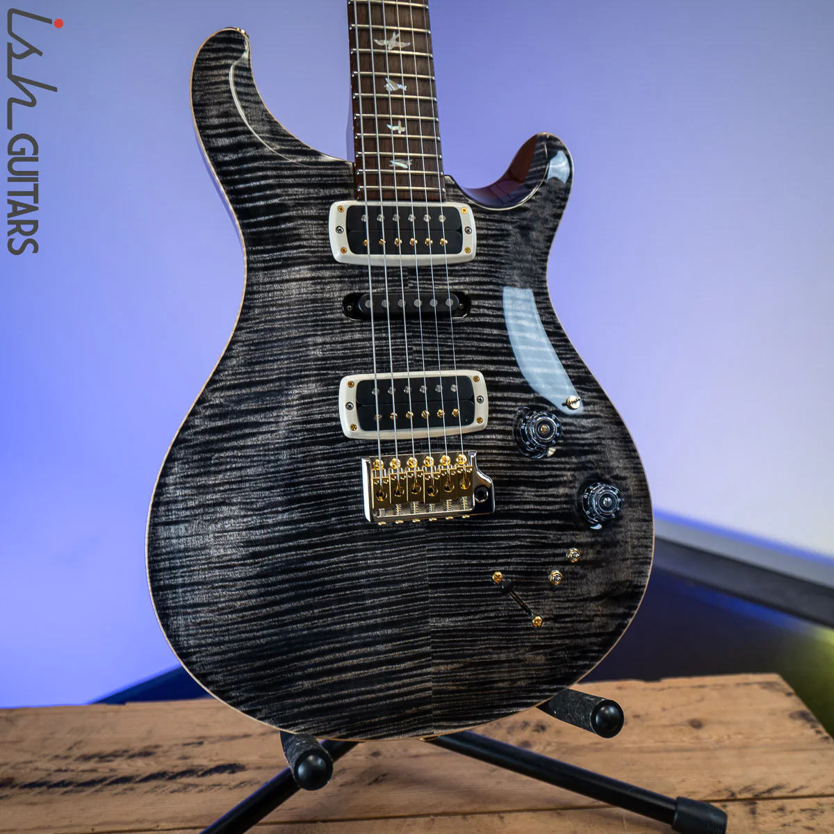 PRS Experience Modern Eagle V Charcoal 10 Top