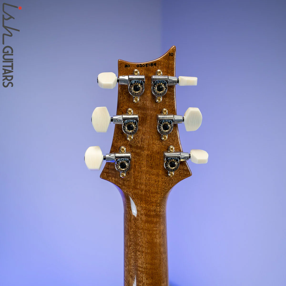 PRS Experience Modern Eagle V River Blue 10 Top - Image 11