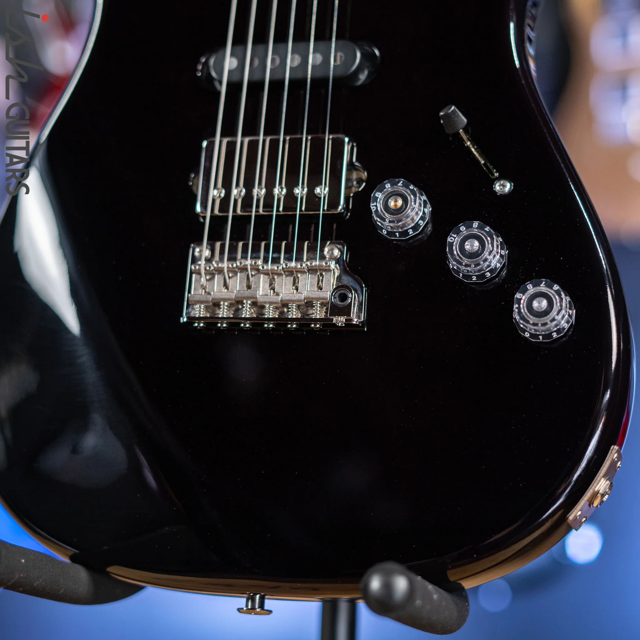 2021 PRS Fiore Mark Lettieri Signature Guitar Black Iris Demo - Image 4