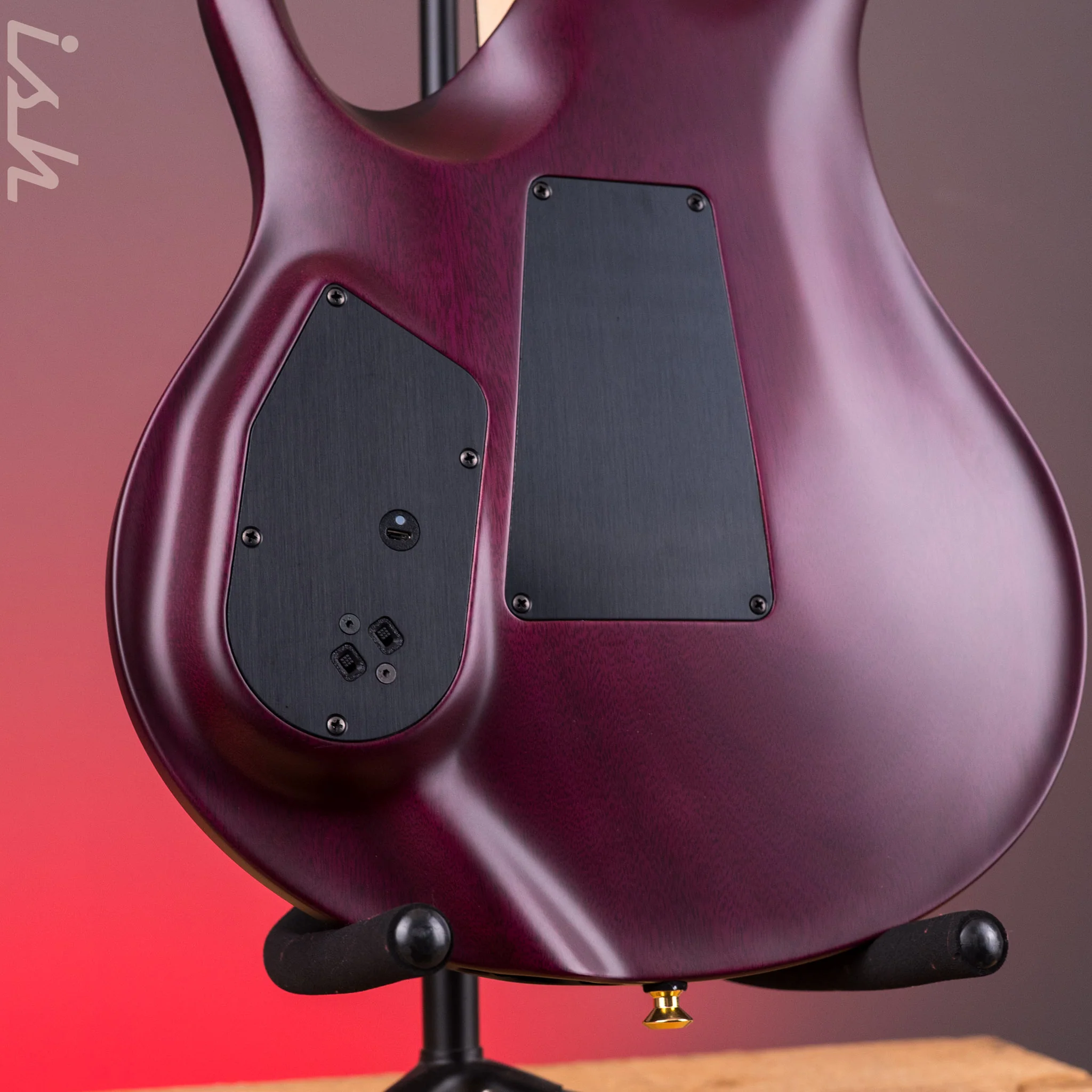 PRS Herman Li Chleo Limited Edition Charcoal Purple Wraparound Burst - Image 10