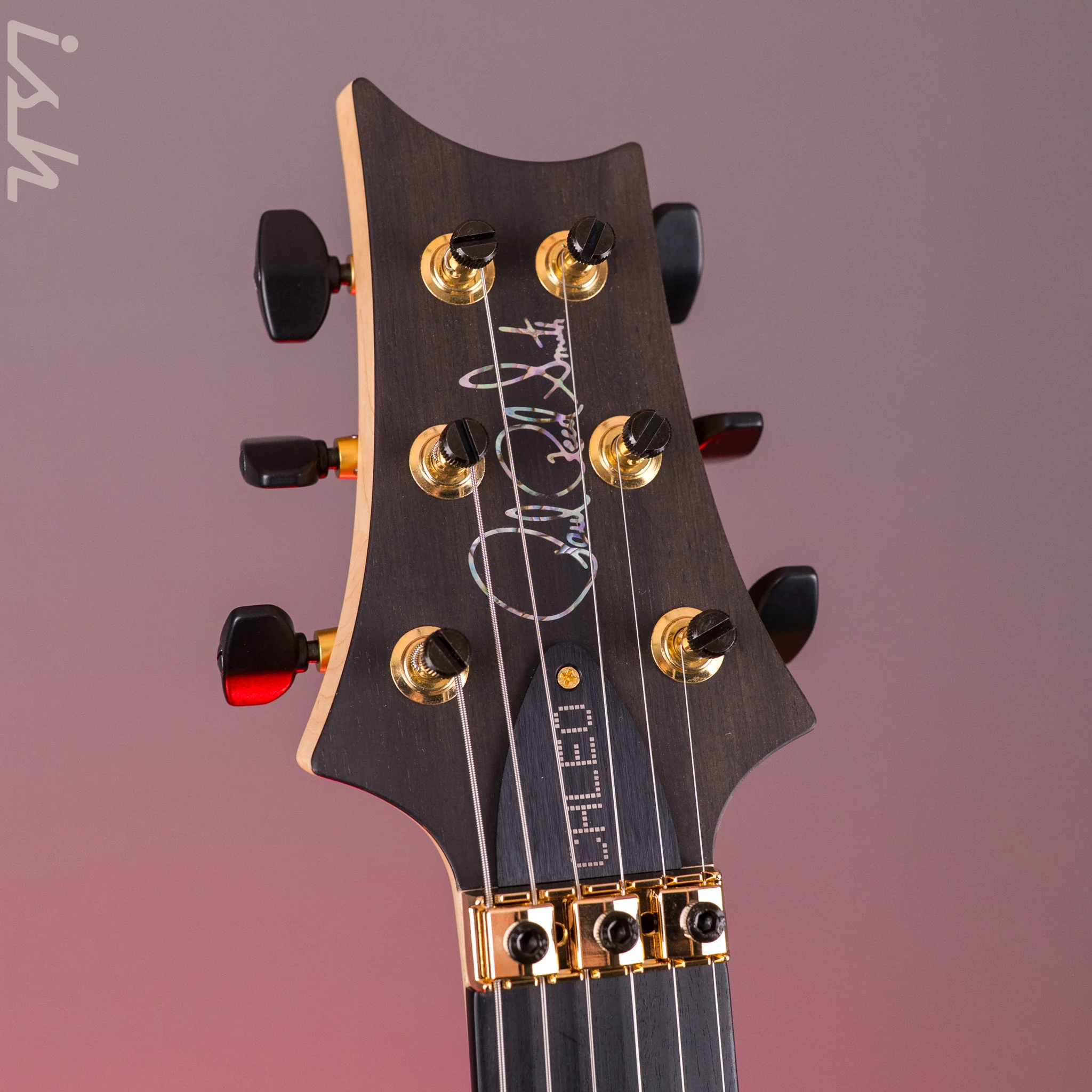 PRS Herman Li Chleo Limited Edition Charcoal Purple Wraparound Burst - Image 6