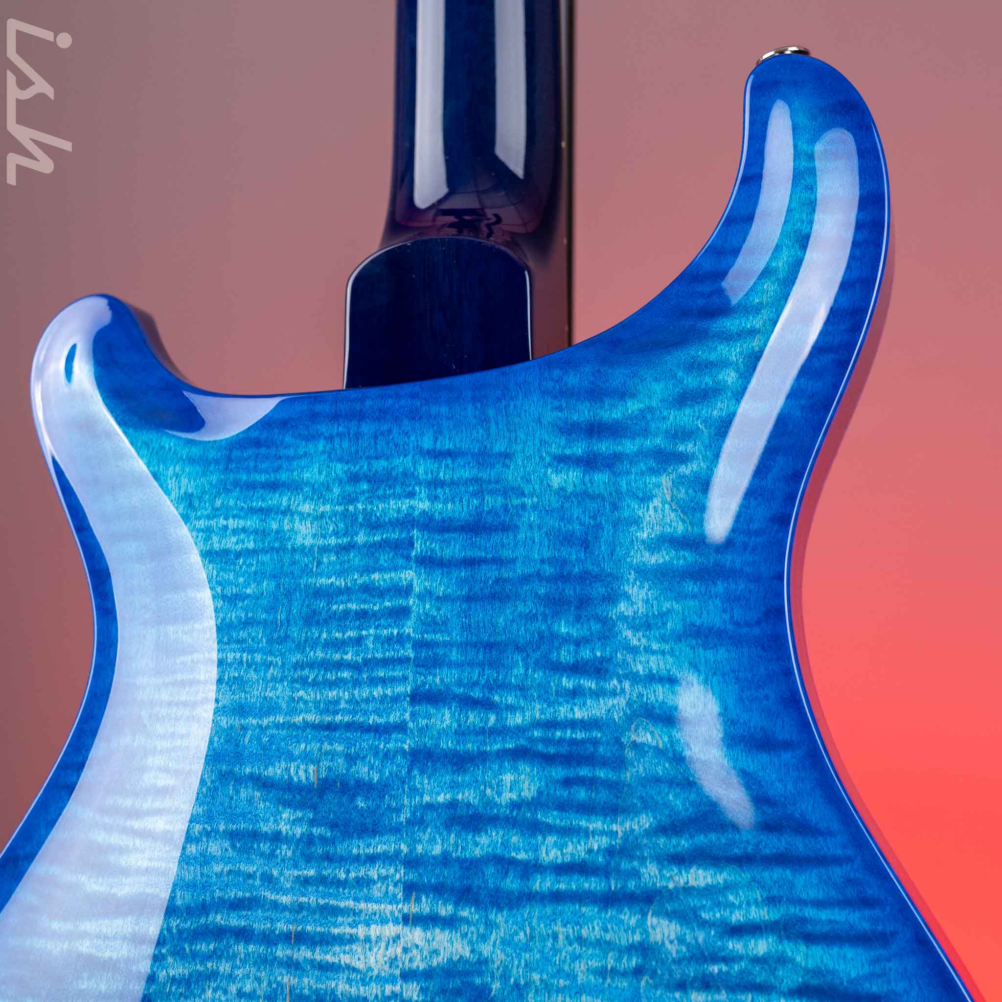 PRS Hollowbody II Piezo Electric Guitar Cobalt Blue Wrap Burst - Image 9