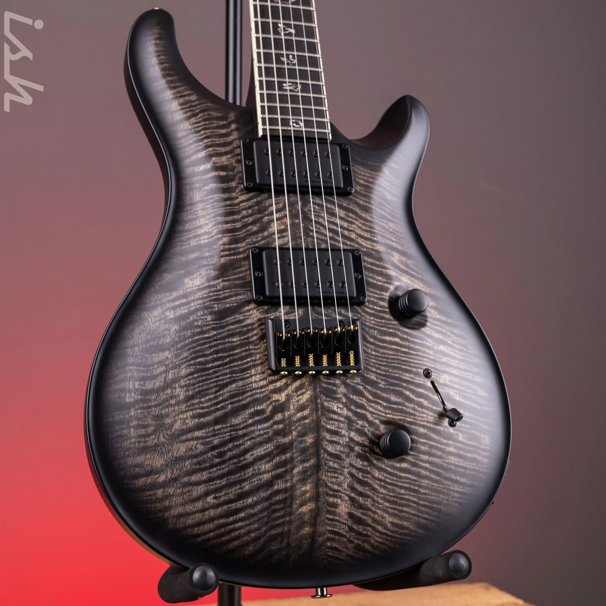 PRS Mark Holcomb Charcoal Wraparound Burst