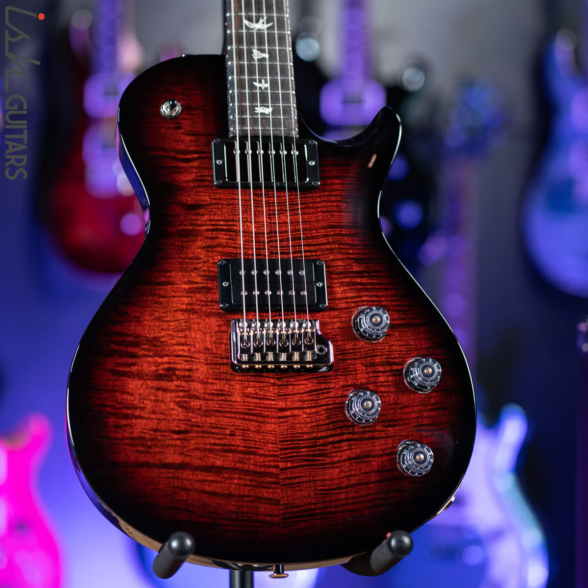 PRS Mark Tremonti Signature Tremolo Custom Color Fire Red Smokewrap