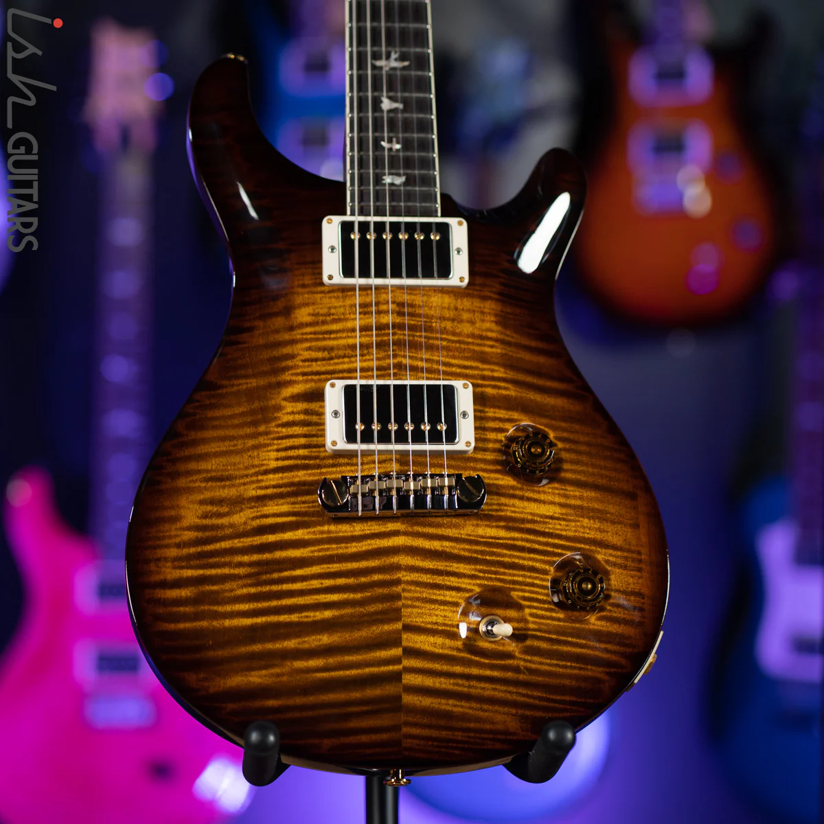 2020 PRS McCarty 10 Top Black Gold Burst