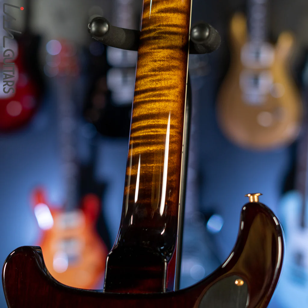 PRS McCarty 594 10 Top Quilt Black Gold Smoked Wrap - Image 11