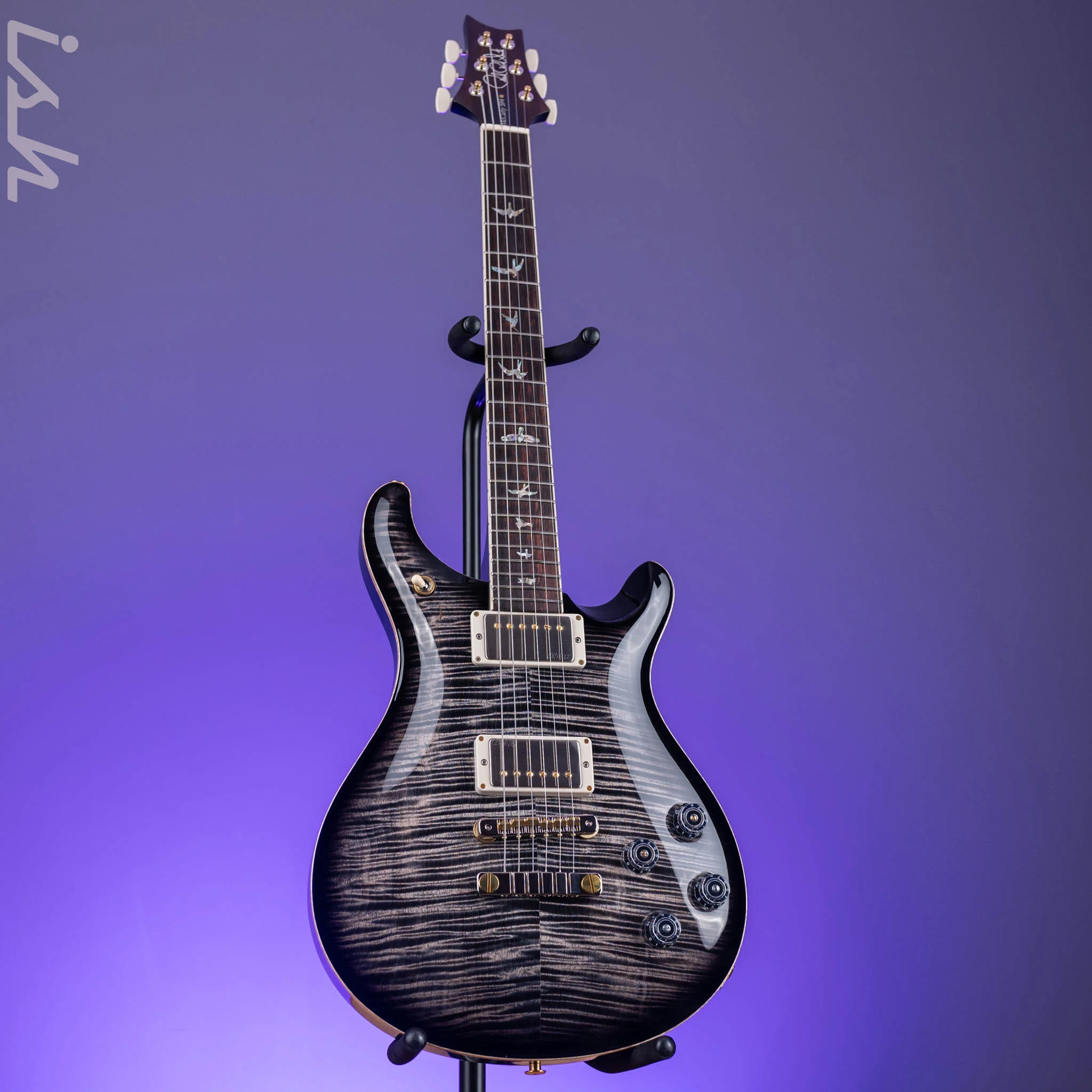 PRS McCarty 594 Electric Guitar 10-Top Charcoal Burst - Image 2