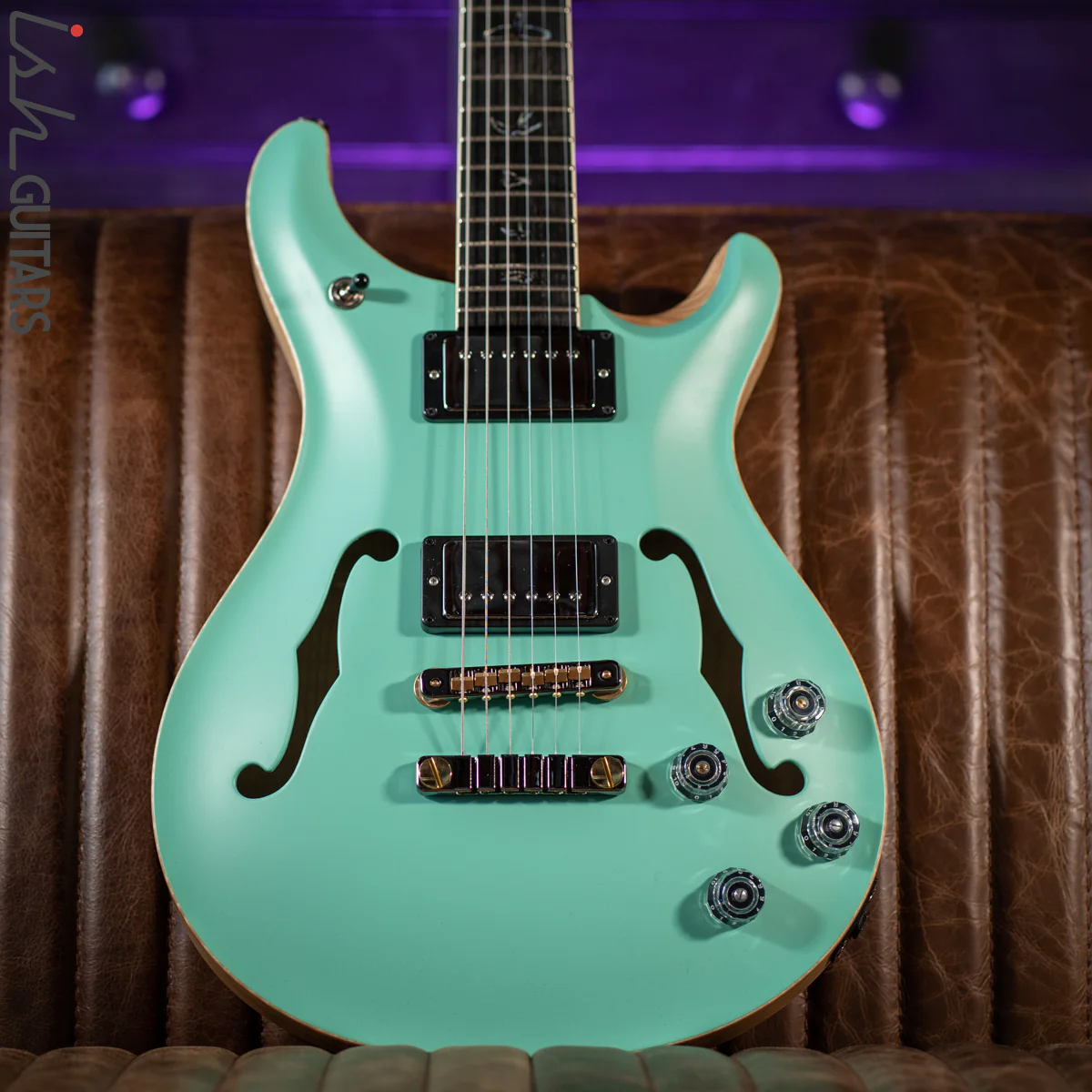 PRS McCarty 594 Hollowbody II Seafoam Green Satin Wood Library