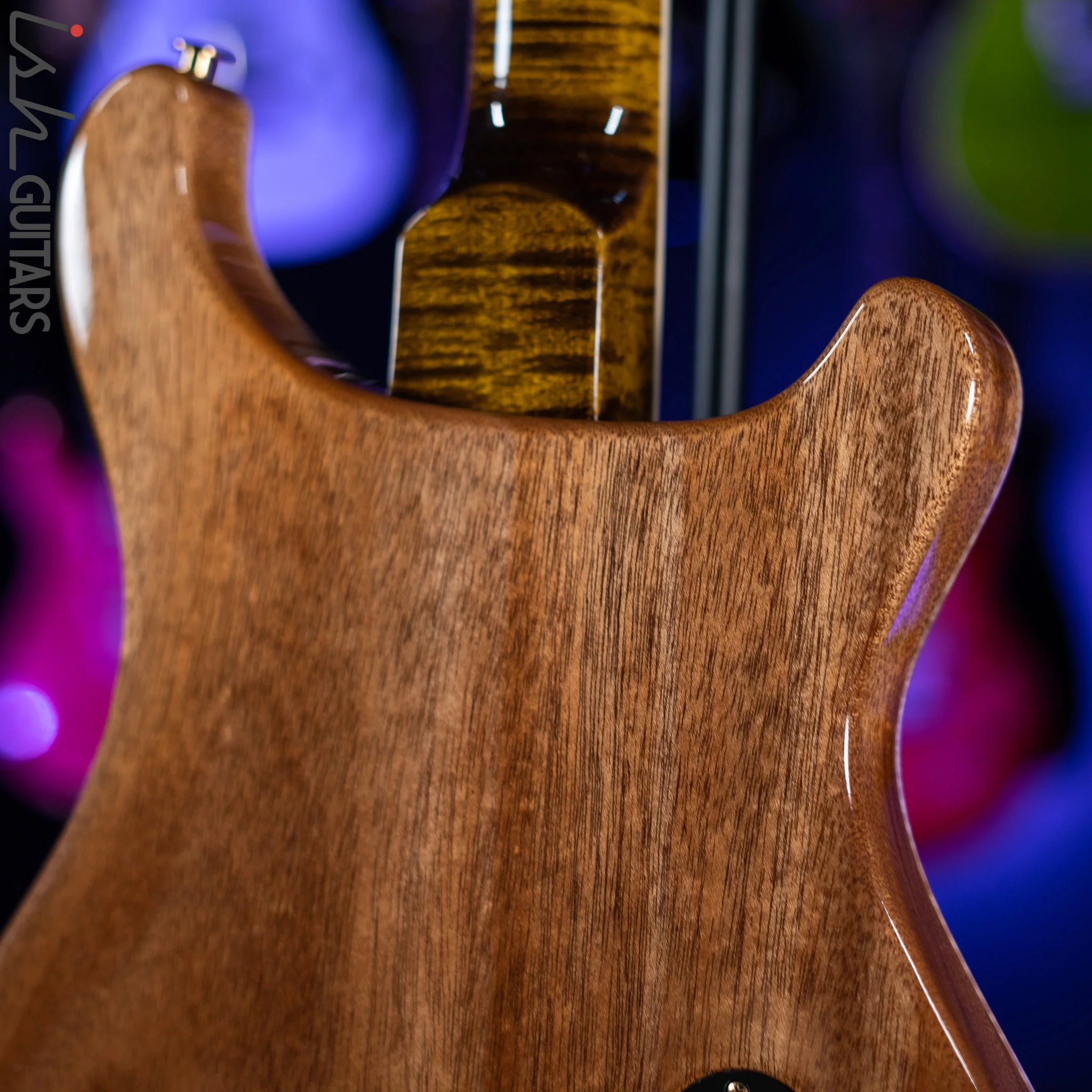 PRS McCarty Lefty Wood Library Yellow Tiger Artist Flame Maple - Image 9