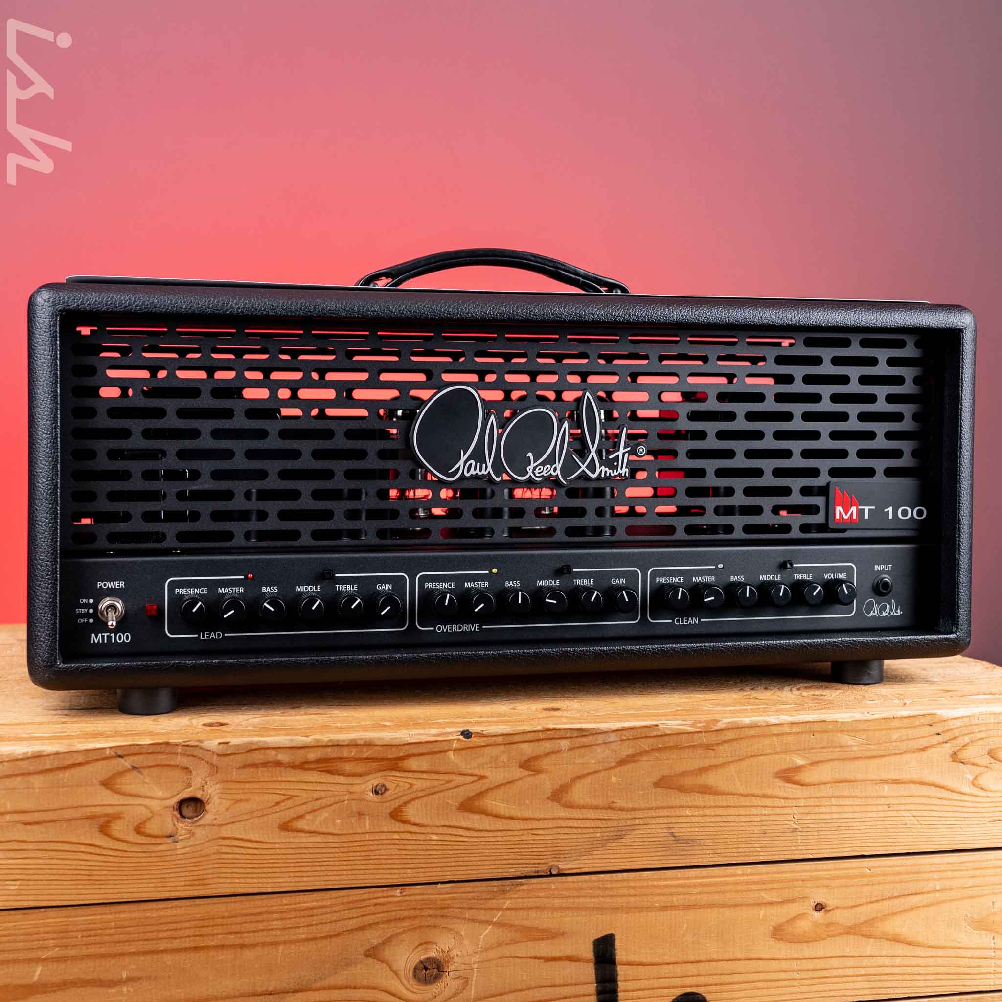 PRS MT 100 Mark Tremonti 100W Tube Amp Head Stealth Black