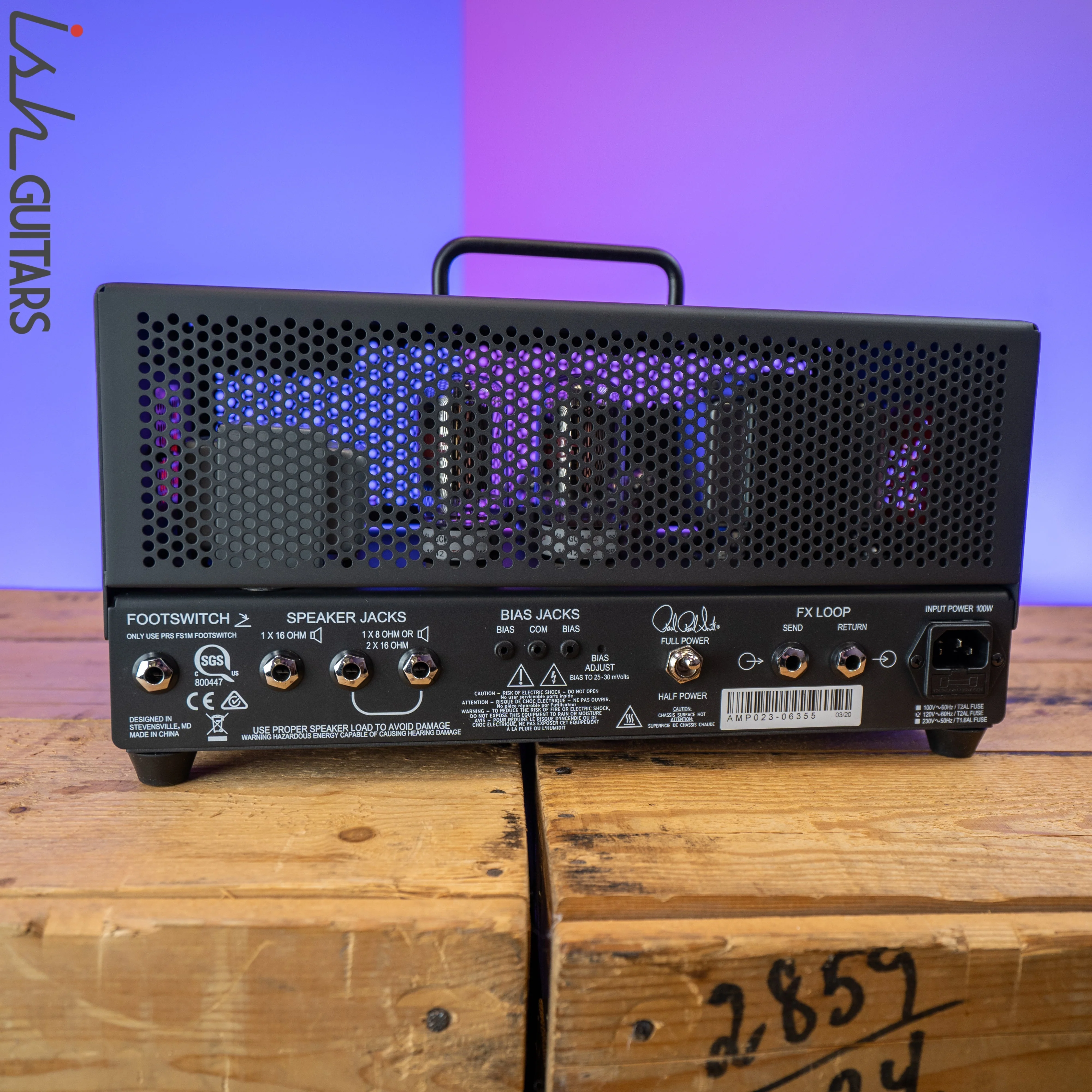 PRS MT 15 Mark Tremonti 15-Watt Amp Head Demo - Image 4