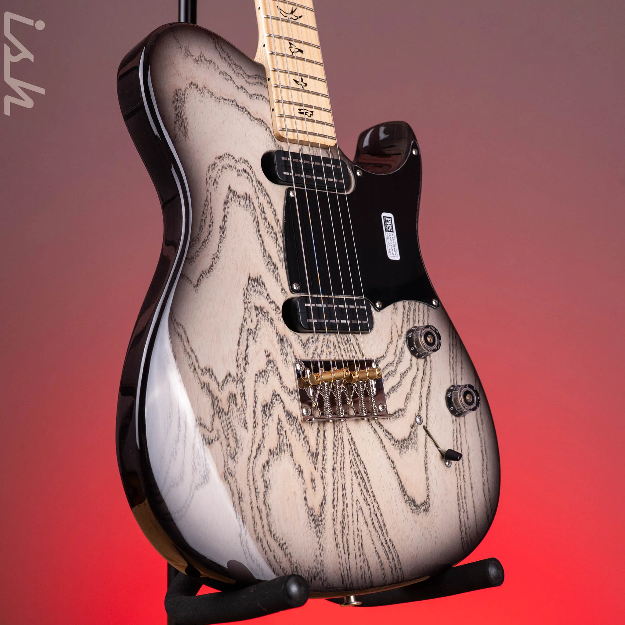 PRS NF 53 Custom Color White Doghair Smokeburst - Image 3