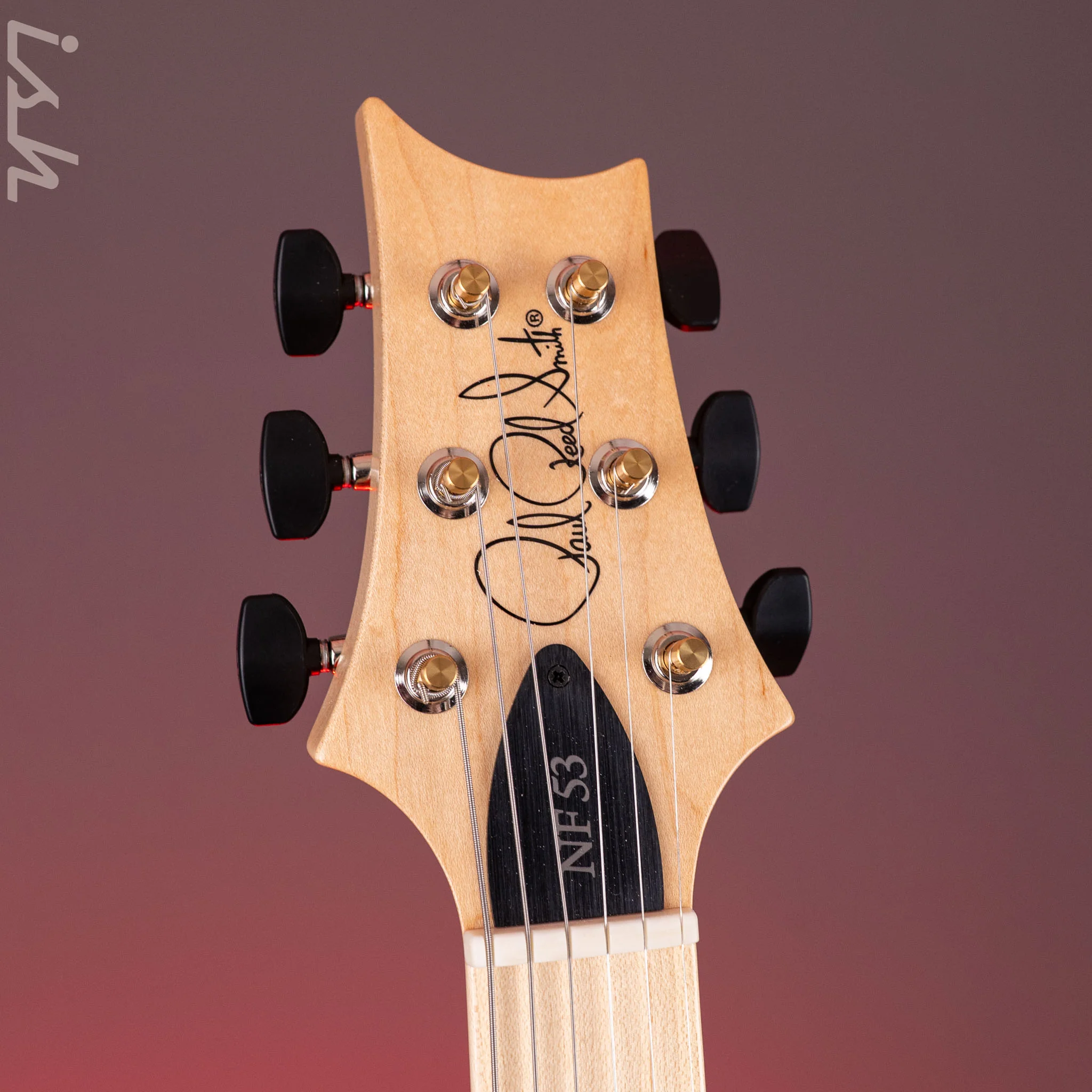 PRS NF 53 Custom Color White Doghair Smokeburst - Image 7
