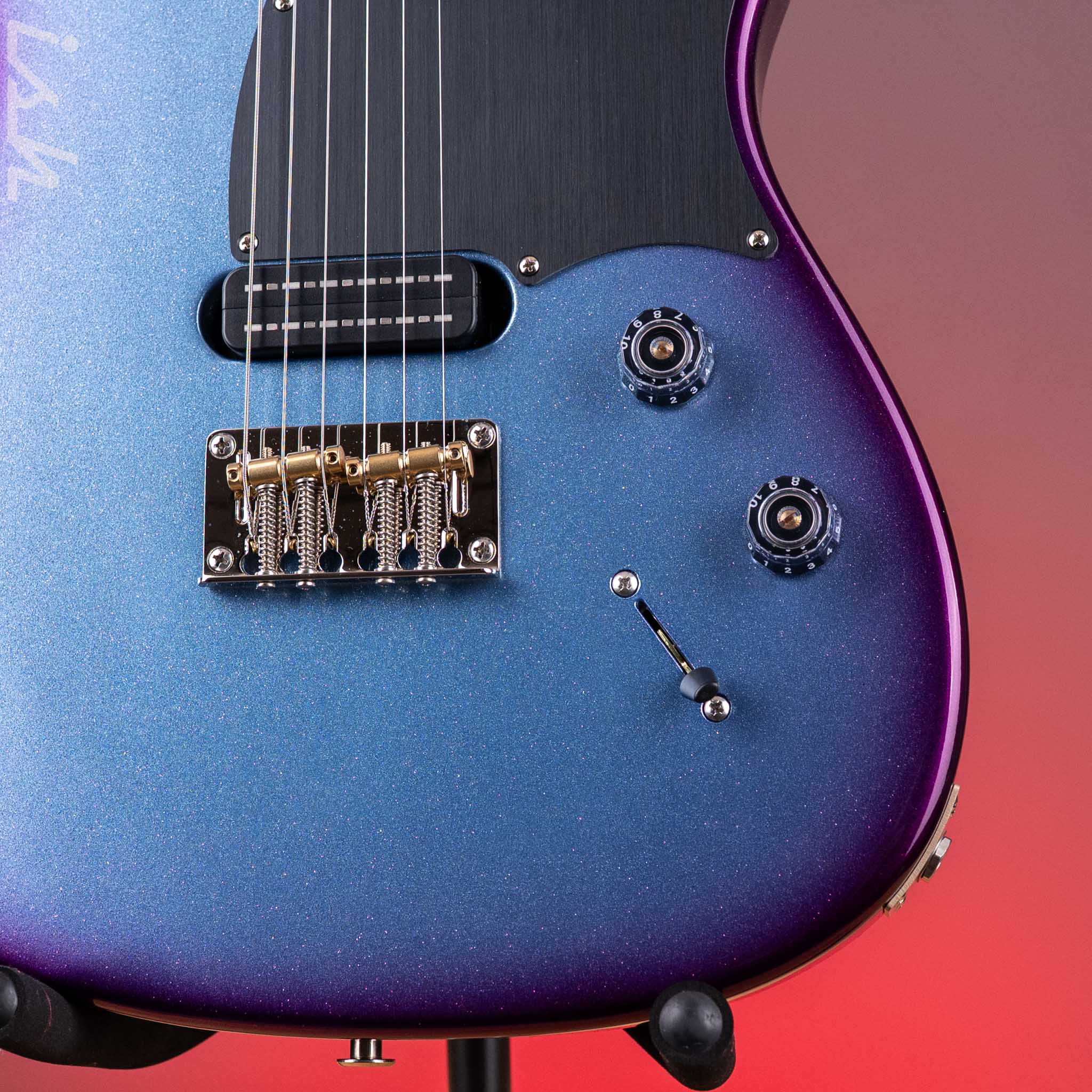 PRS NF 53 Sprayer's Choice Frost Blue Hollowflake Purple Burst - Image 5