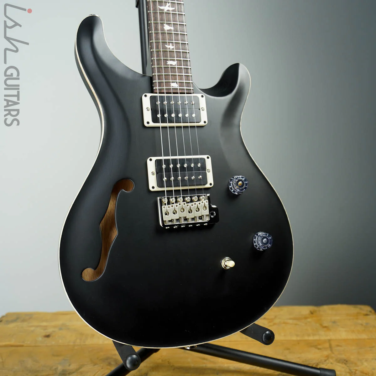 2020 PRS Paul Reed Smith CE 24 Semi Hollow Custom Color Satin Black