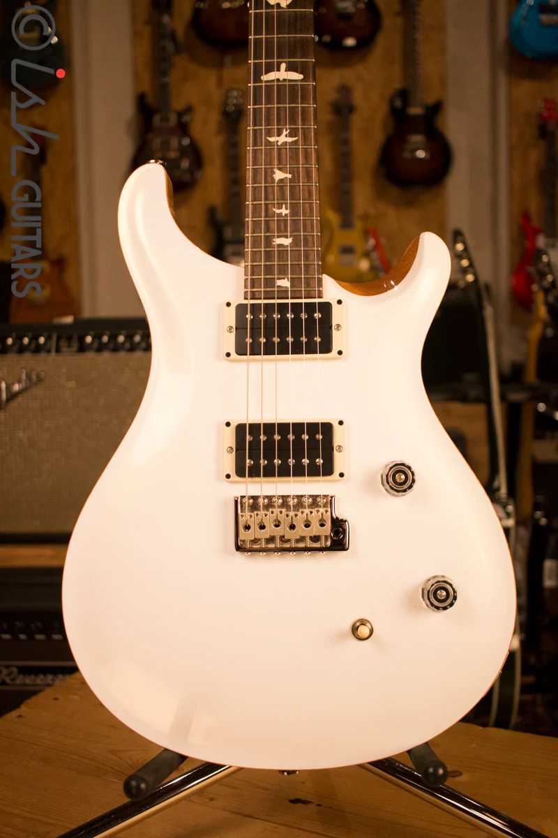 PRS Paul Reed Smith CE24 CUSTOM Color Pearl White Natural Back