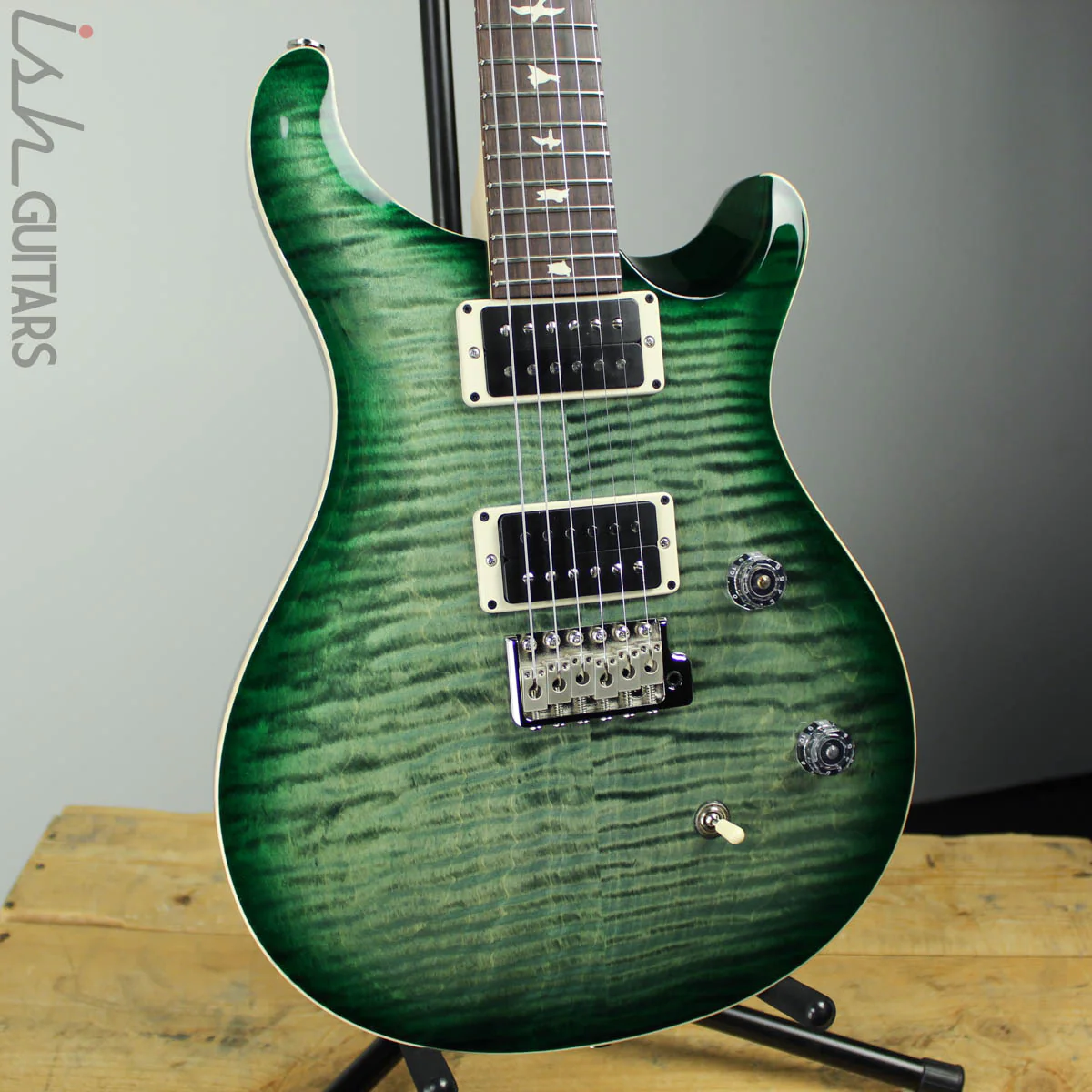 2020 PRS Paul Reed Smith CE24 Custom Color Trampas Green Burst
