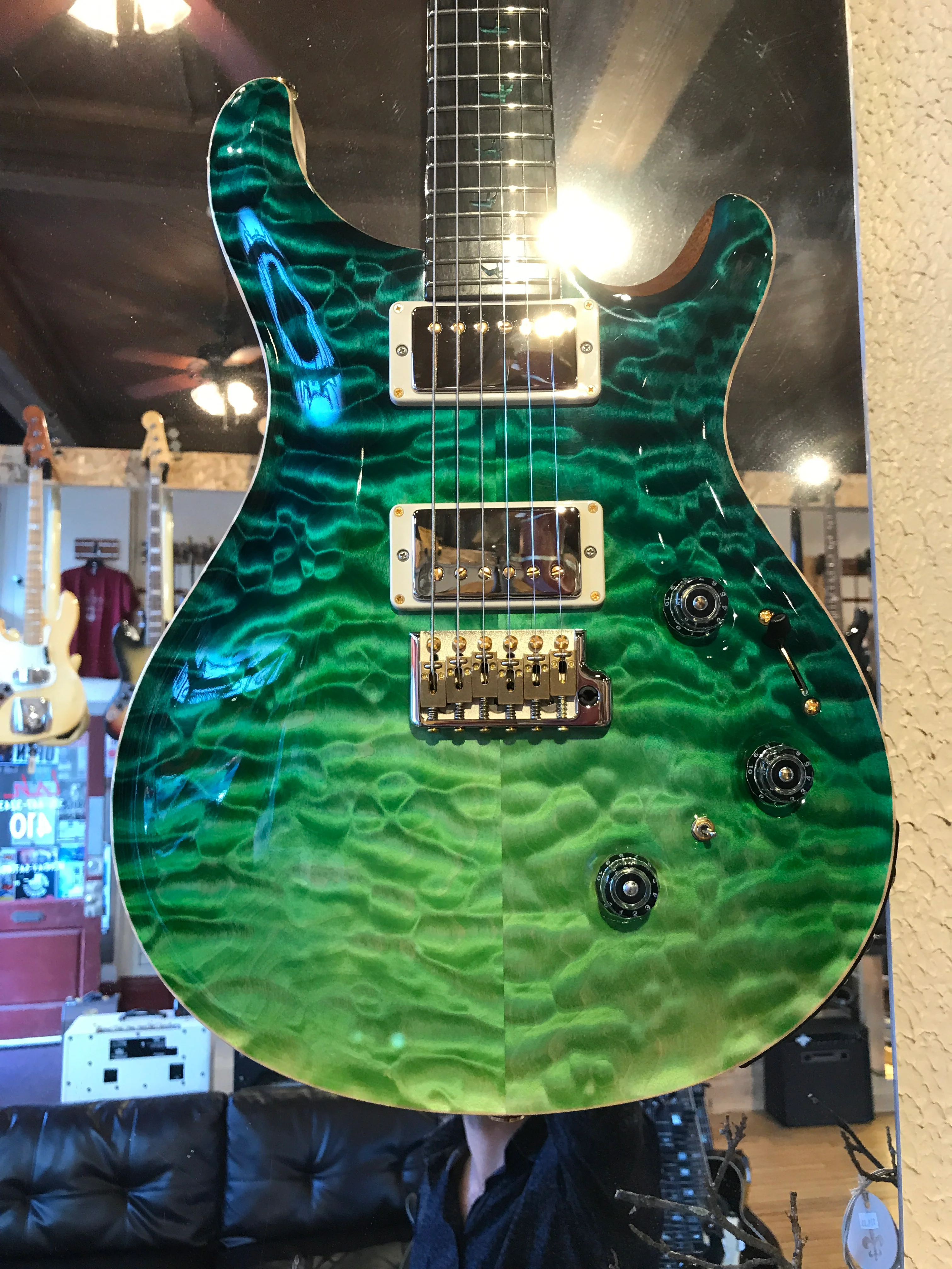PRS Paul Reed Smith Private Stock Custom 24 Piezo P24 “Little Dragon” Custom Quilt