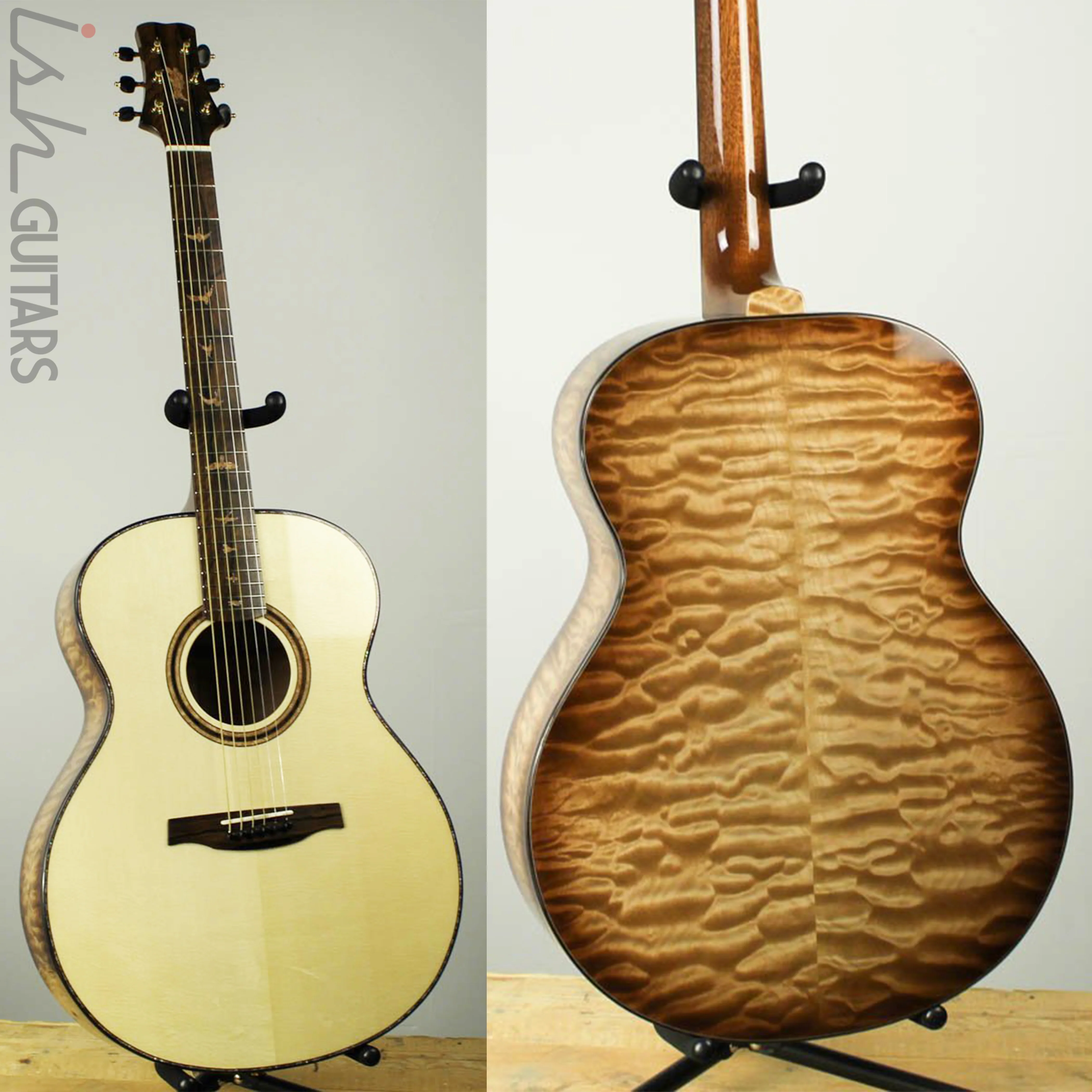 PRS Paul Reed Smith Tonare Private Stock Acoustic Adirondack Spruce Top