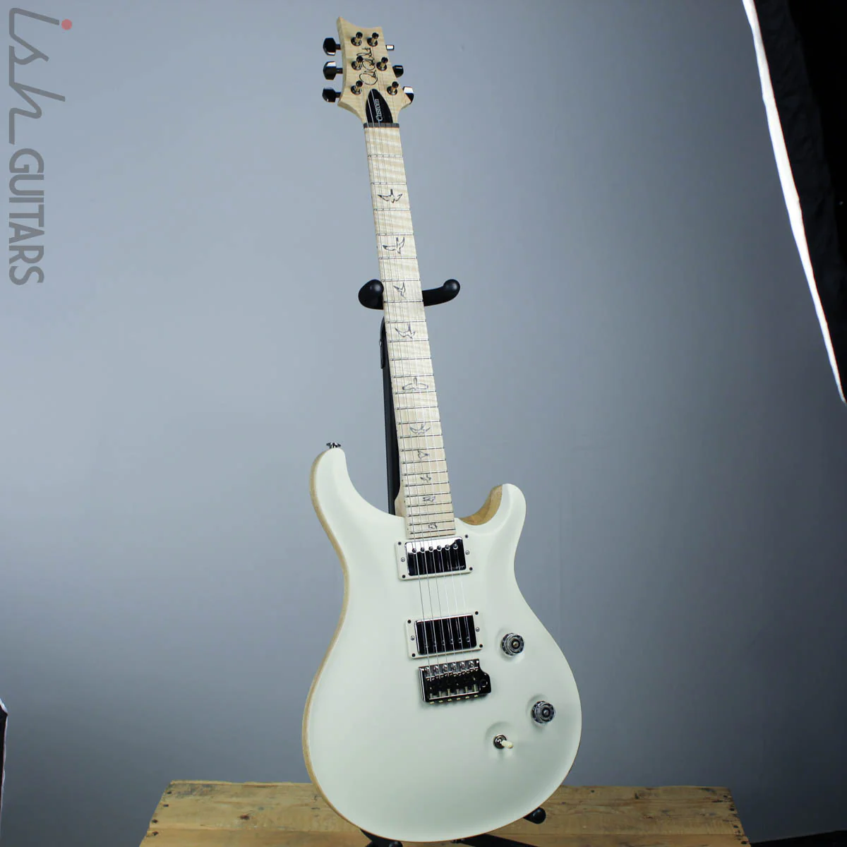 PRS Paul Reed Smith Wood Library Custom 24 Opaque Antique White Figured Maple Neck - Image 2