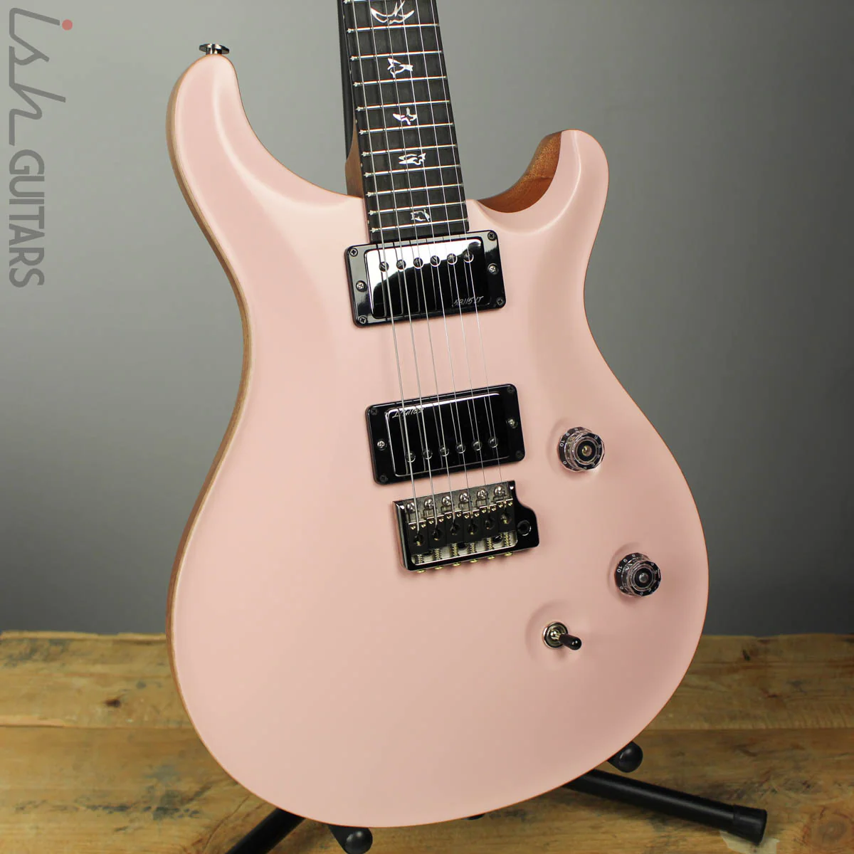 PRS Paul Reed Smith Wood Library Custom 24 Grandma Hannon Pink Mahogany Back
