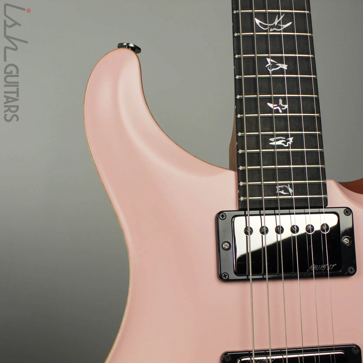 PRS Paul Reed Smith Wood Library Custom 24 Grandma Hannon Pink Mahogany Back - Image 3