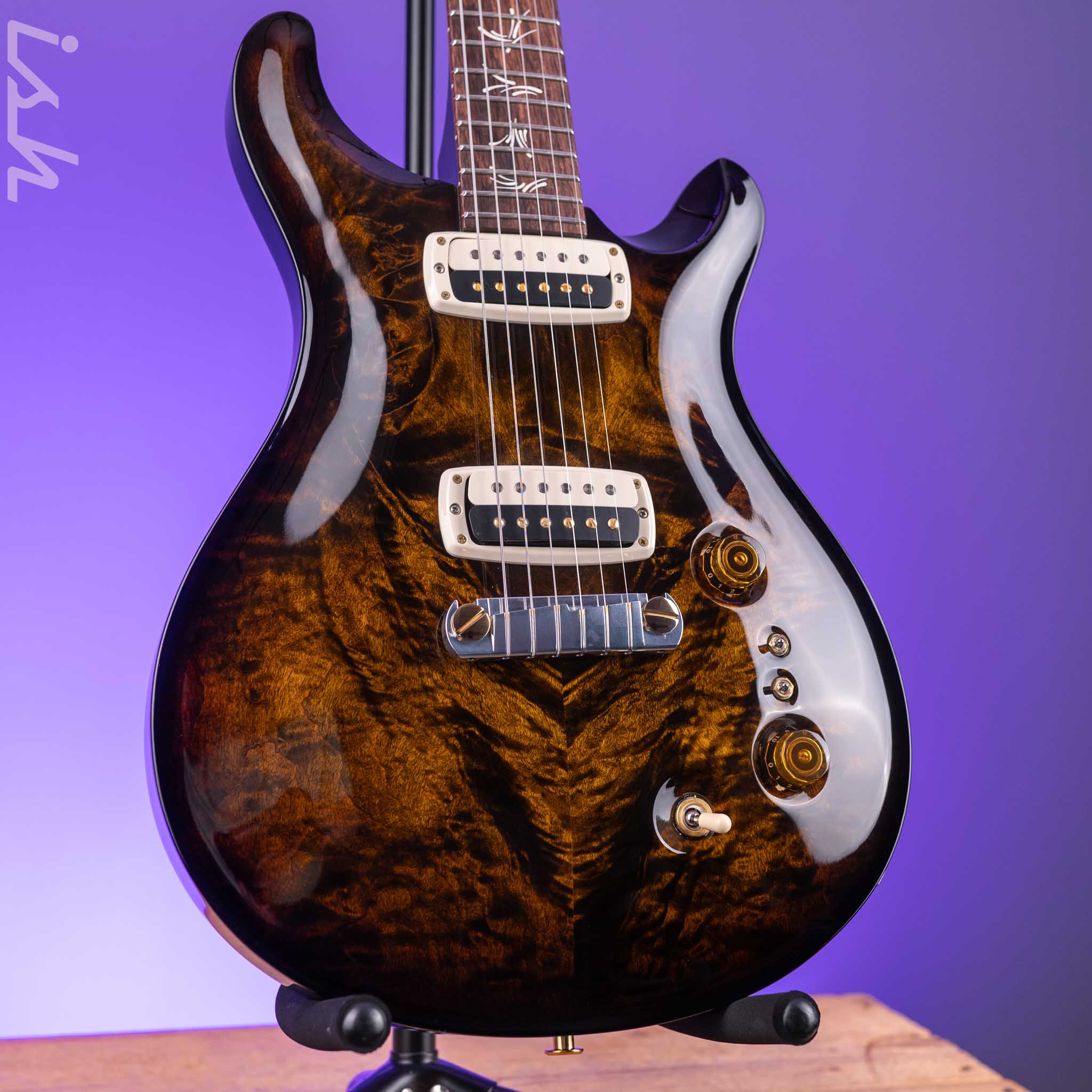 PRS Paul's Guitar Electric Guitar 10-Top Black Gold Wraparound Burst