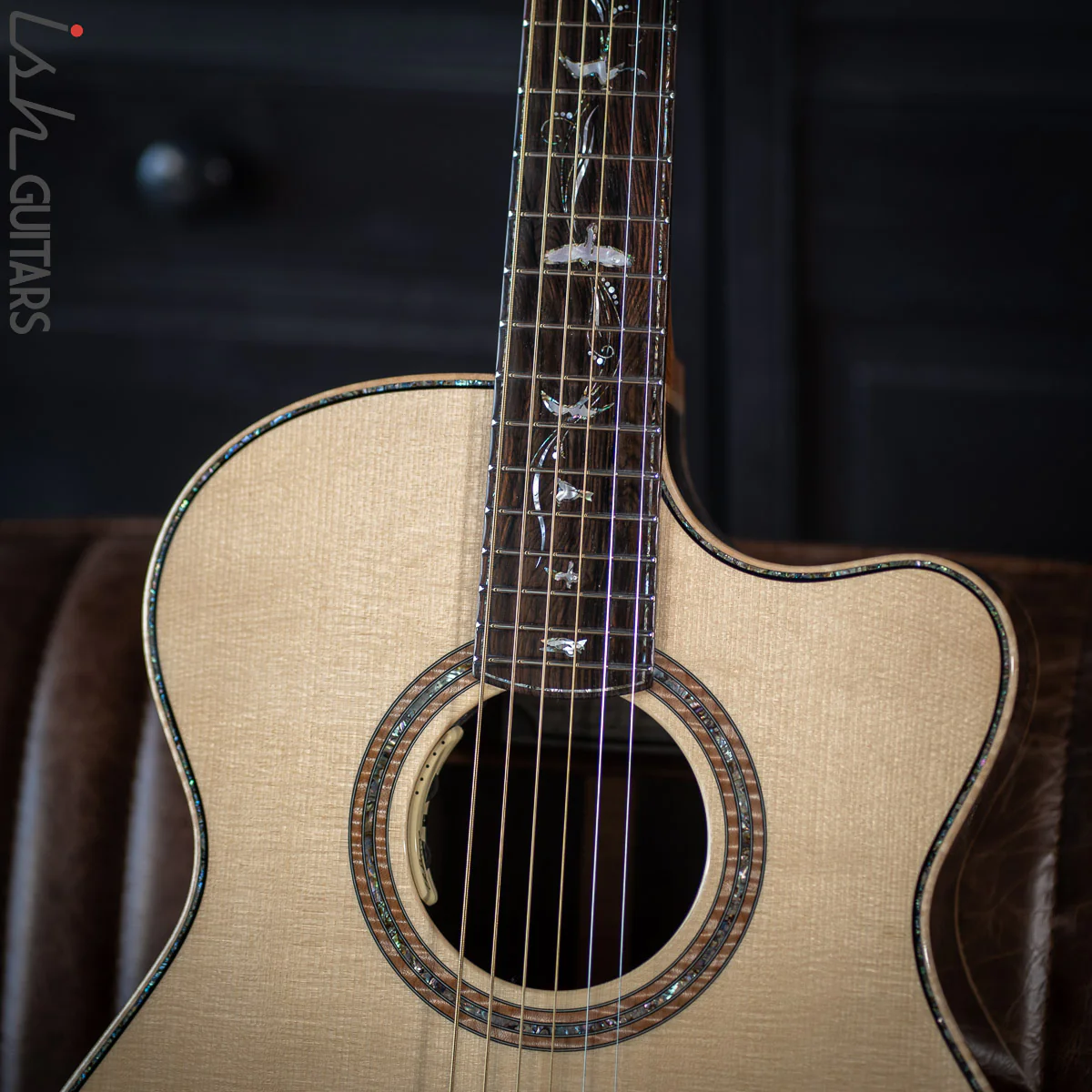 PRS Private Stock Angelus Acoustic Brazilian Rosewood Adirondack Spruce - Image 11