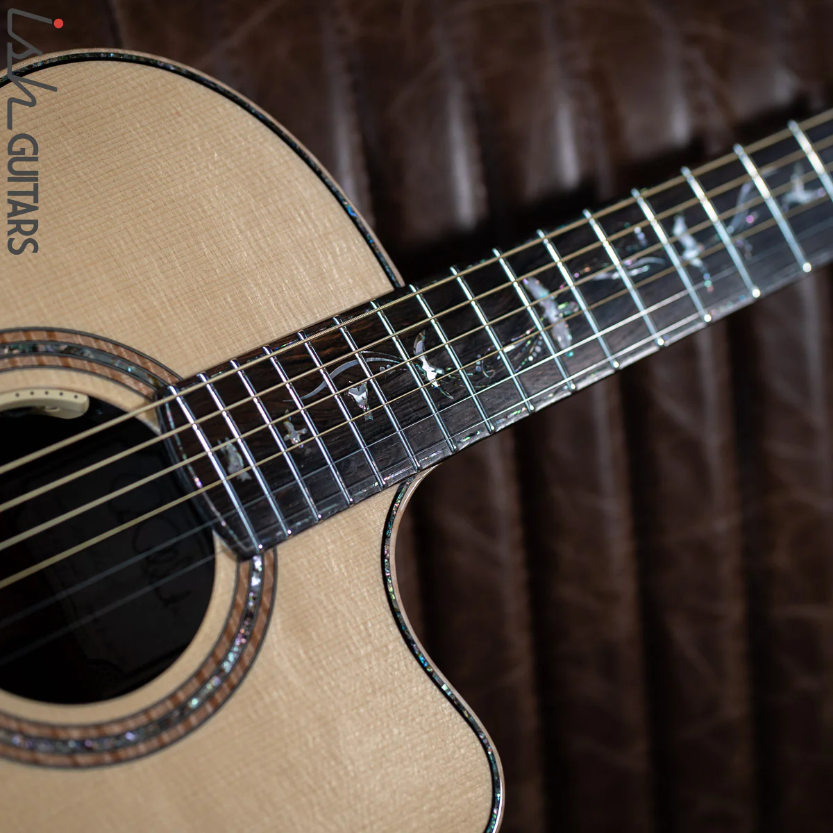 PRS Private Stock Angelus Acoustic Brazilian Rosewood Adirondack Spruce - Image 3