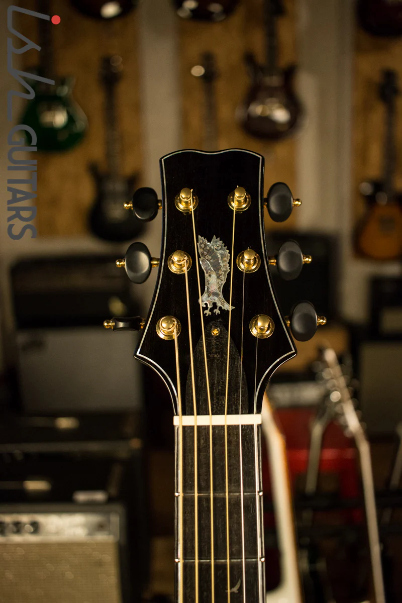 PRS Private Stock Angelus Acoustic Top Natural Blue Nightshade Back - Image 5