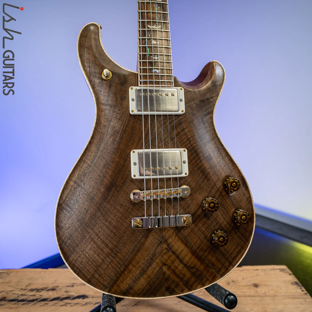 PRS Private Stock McCarty 594 Figured Walnut/Roasted African Mahogany