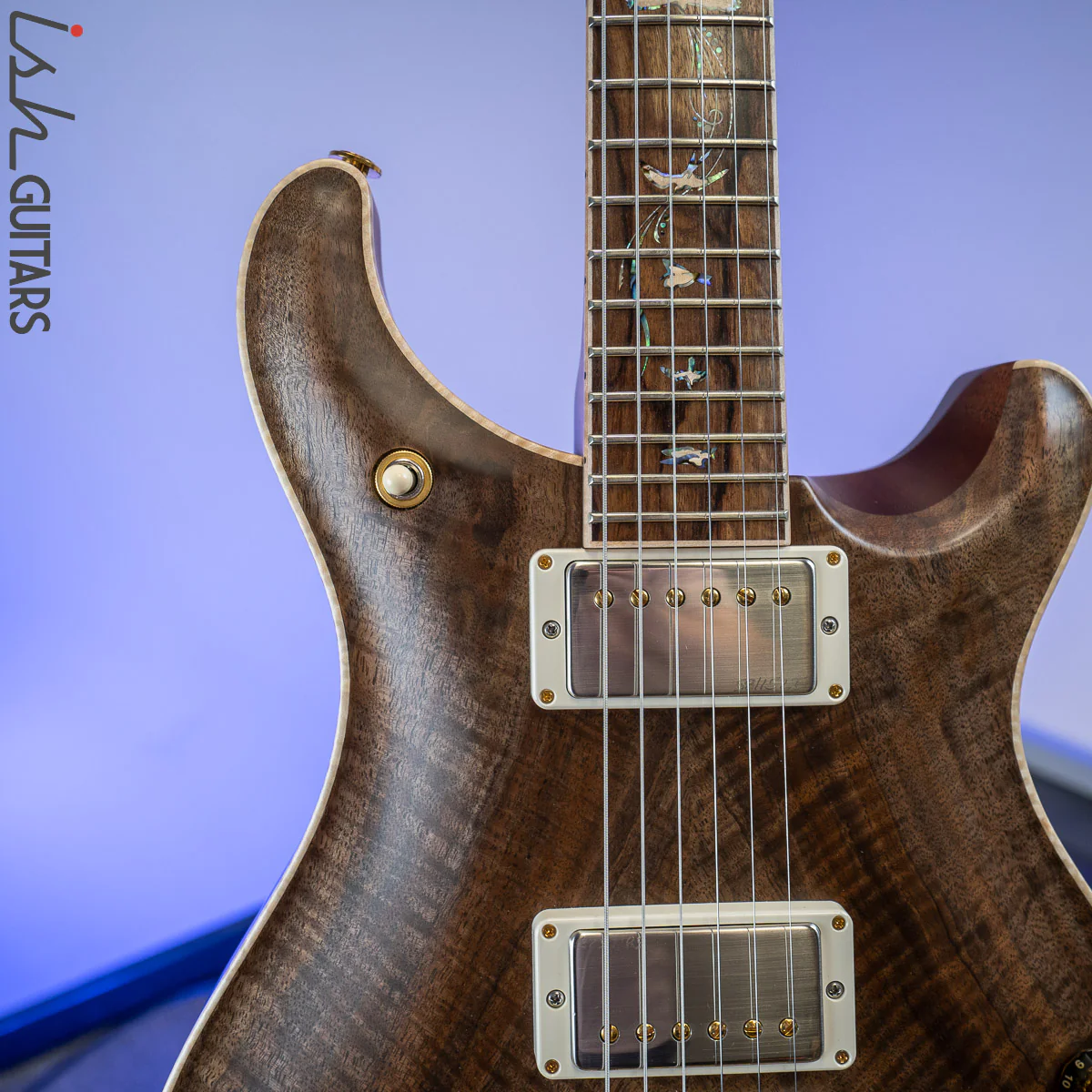 PRS Private Stock McCarty 594 Figured Walnut/Roasted African Mahogany - Image 3