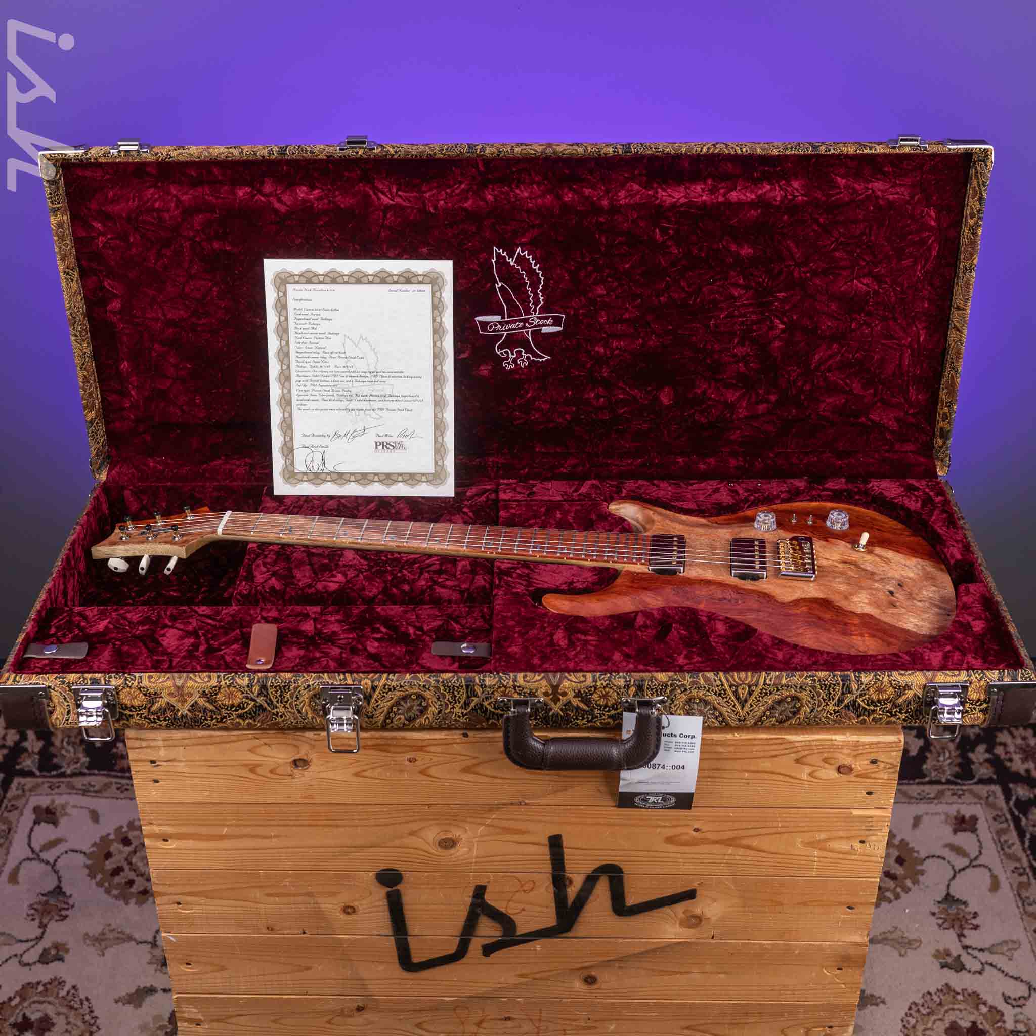 PRS Private Stock Custom 24-08 Bubinga Satin - Image 12