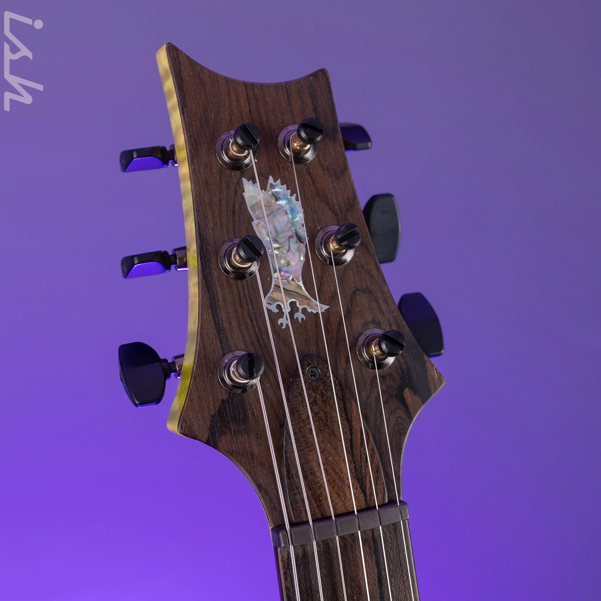 PRS Private Stock Custom 24-08 Curly Maple Rainforest Glow - Image 6