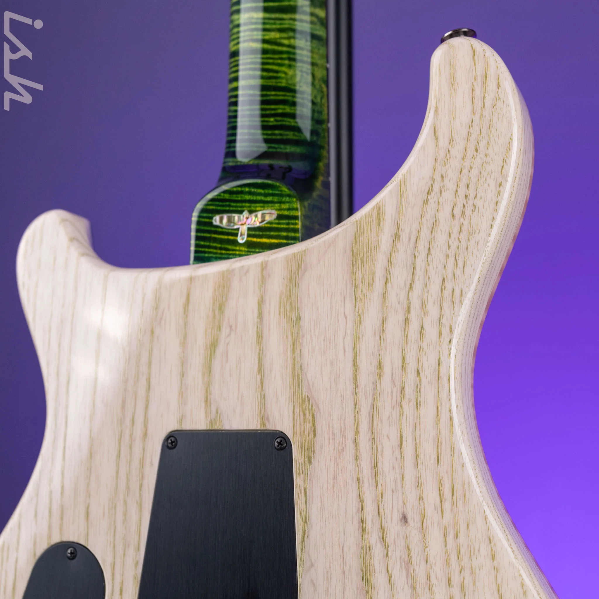 PRS Private Stock Custom 24-08 Curly Maple Rainforest Glow - Image 9