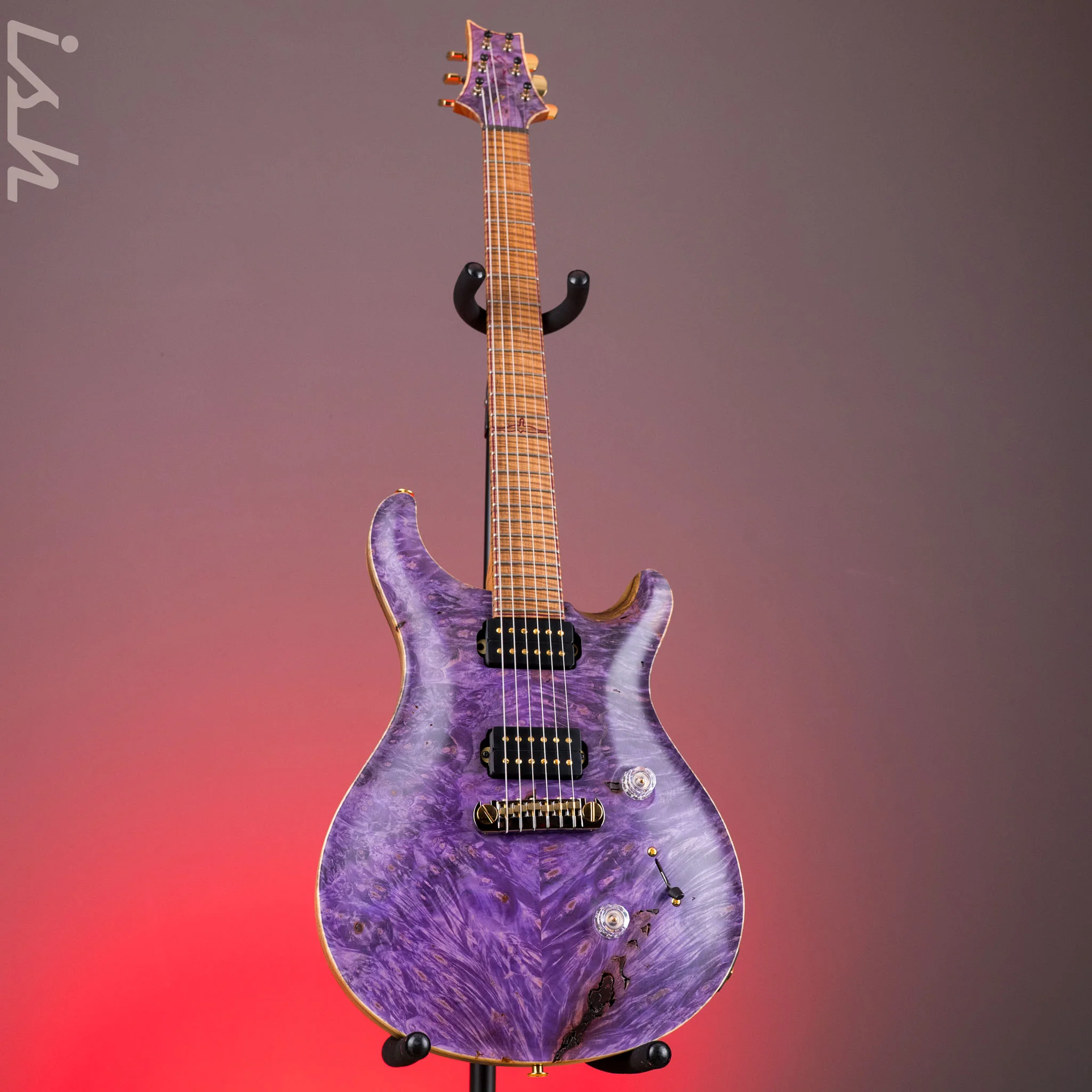 PRS Private Stock Custom 24 Buckeye Burl Violet - Image 2