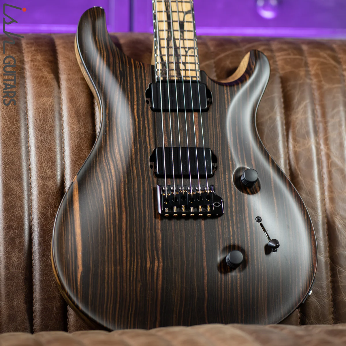 PRS Private Stock Custom 24 Macassar Ebony Natural