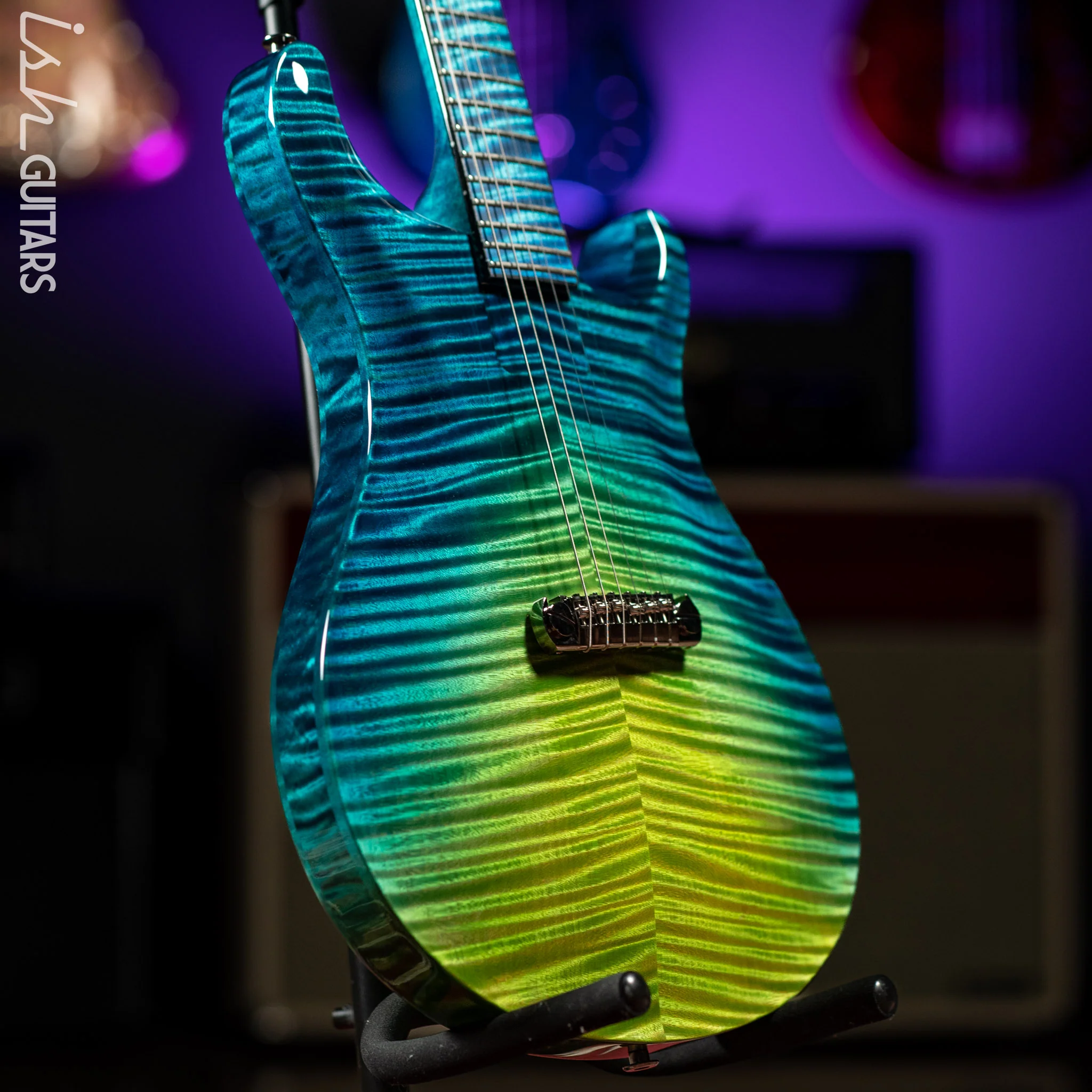 PRS Private Stock Custom 24 "Sculpture" Piezo Laguna Dragon’s Breath - Image 7