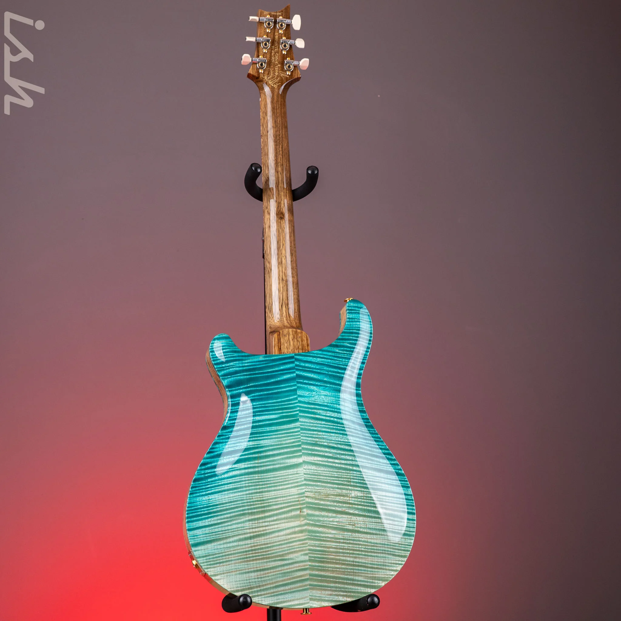 PRS Private Stock Hollowbody II Bahamian Blue Dragon's Breath - Image 9
