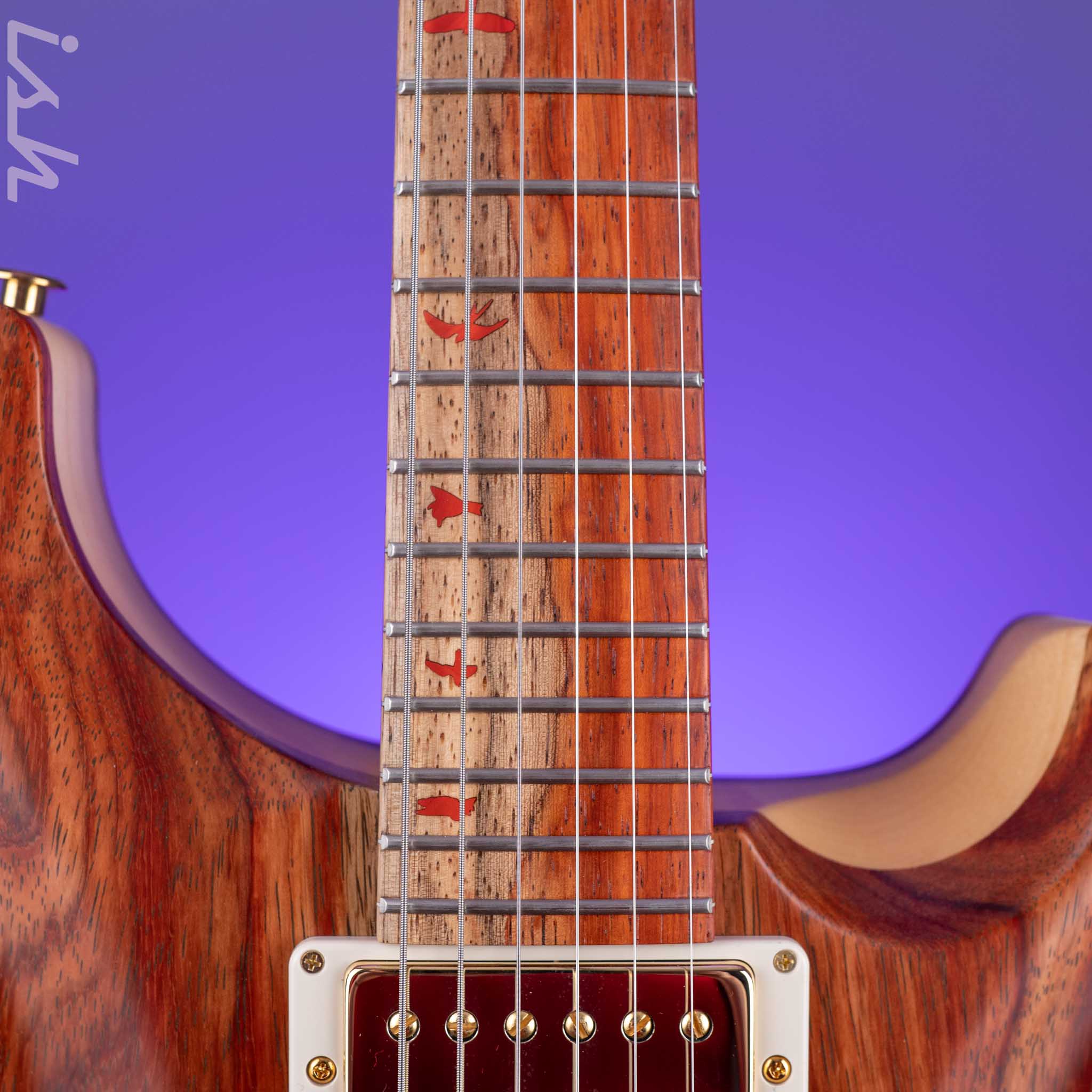 PRS Private Stock Hollowbody II Piezo Natural Padauk - Image 6