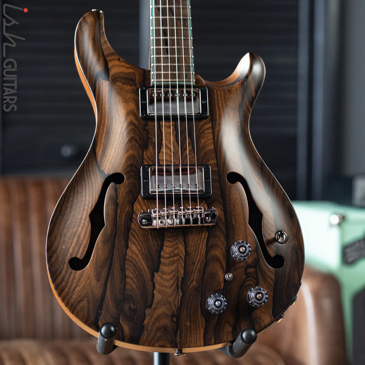 PRS Private Stock Hollowbody II Piezo Natural Ziricote