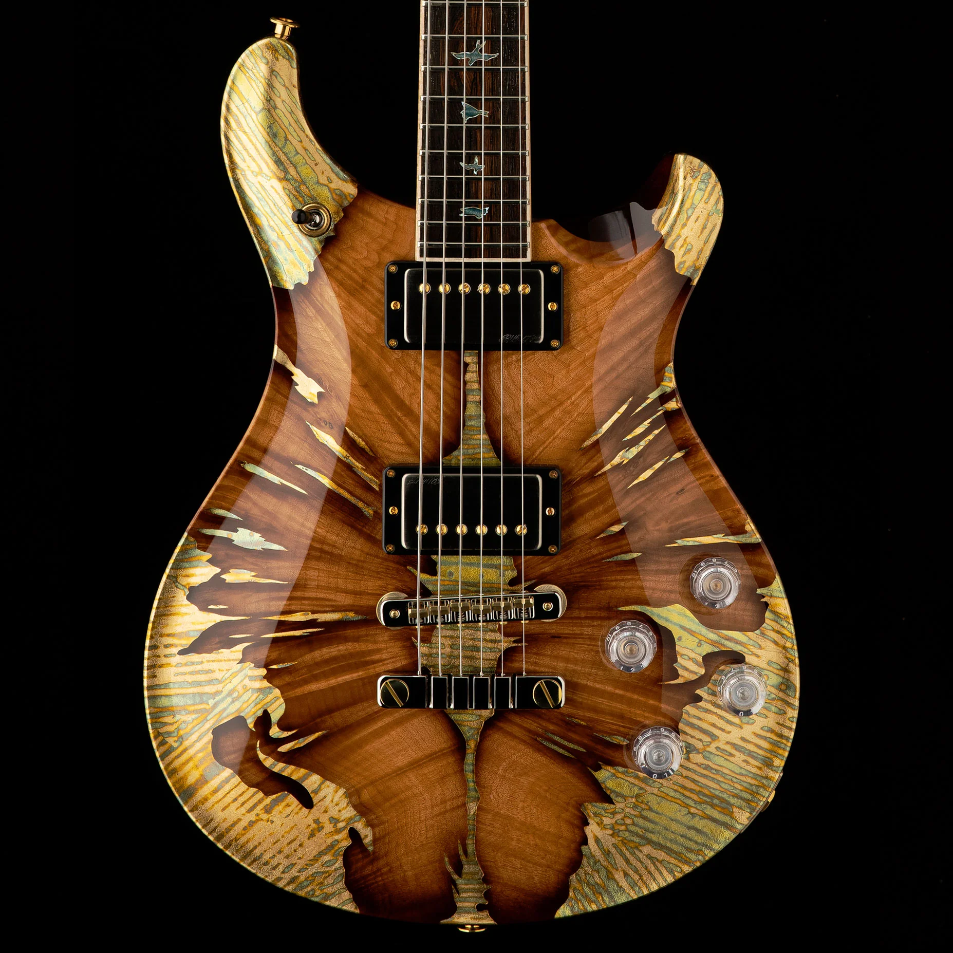 PRS Private Stock McCarty 594 Variegated Gold Leaf