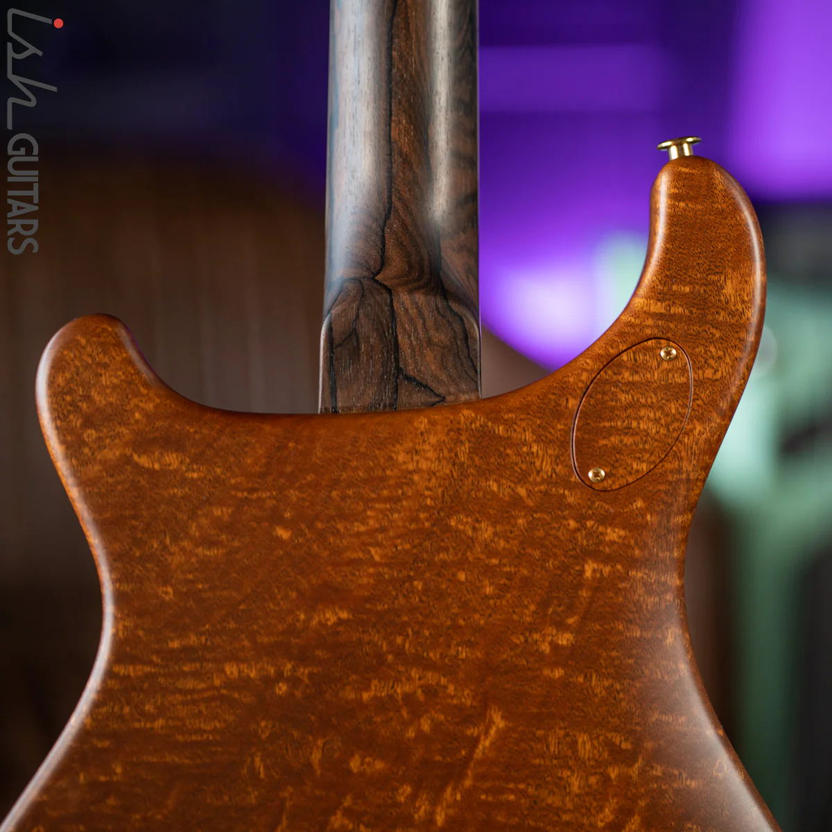PRS Private Stock McCarty 594 Natural Ziricote with Smoked Burst Satin - Image 11