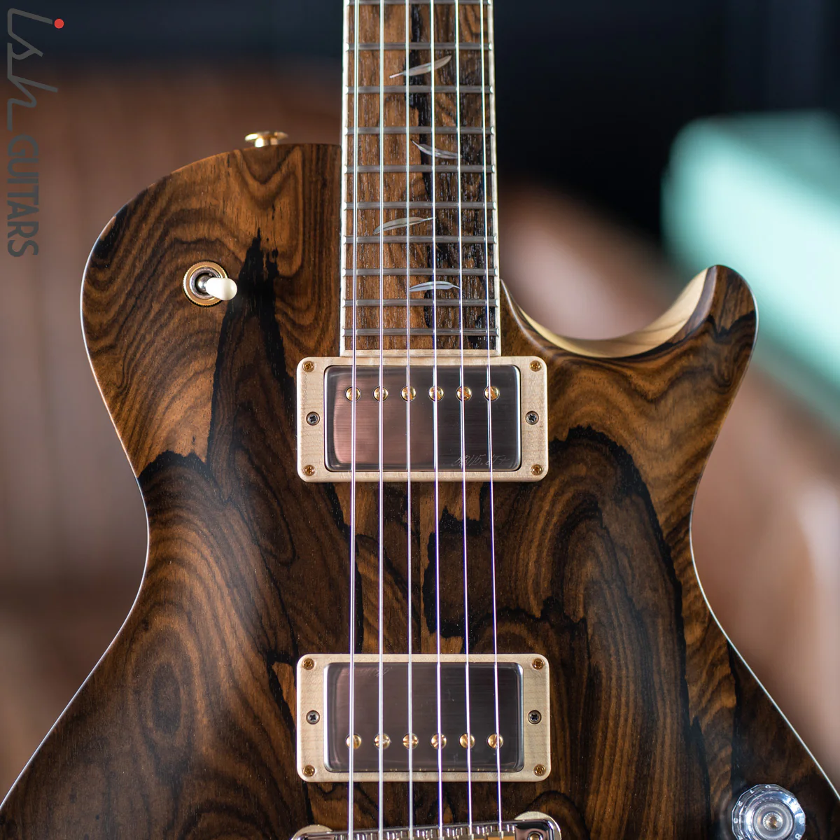 PRS Private Stock McCarty 594 Singlecut Natural Ziricote - Image 3