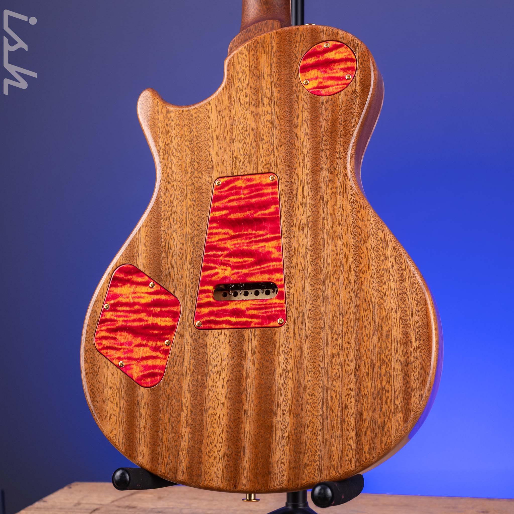PRS Private Stock McCarty Singlecut 594 Raspberry Lemon Stripe - Image 9