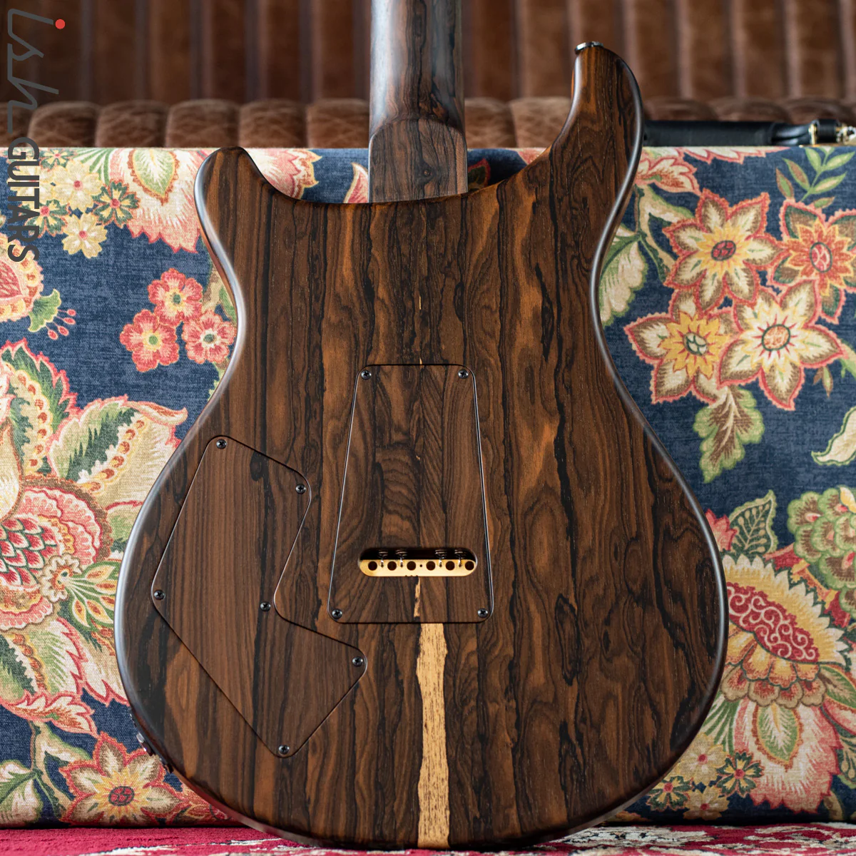 PRS Private Stock Modern Eagle V Semi-Hollow Natural Ziricote - Image 8