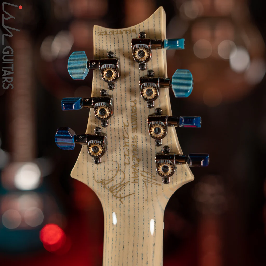 PRS Private Stock Singlecut 7-String Multiscale Reverse Aqua Violet Glow - Image 12